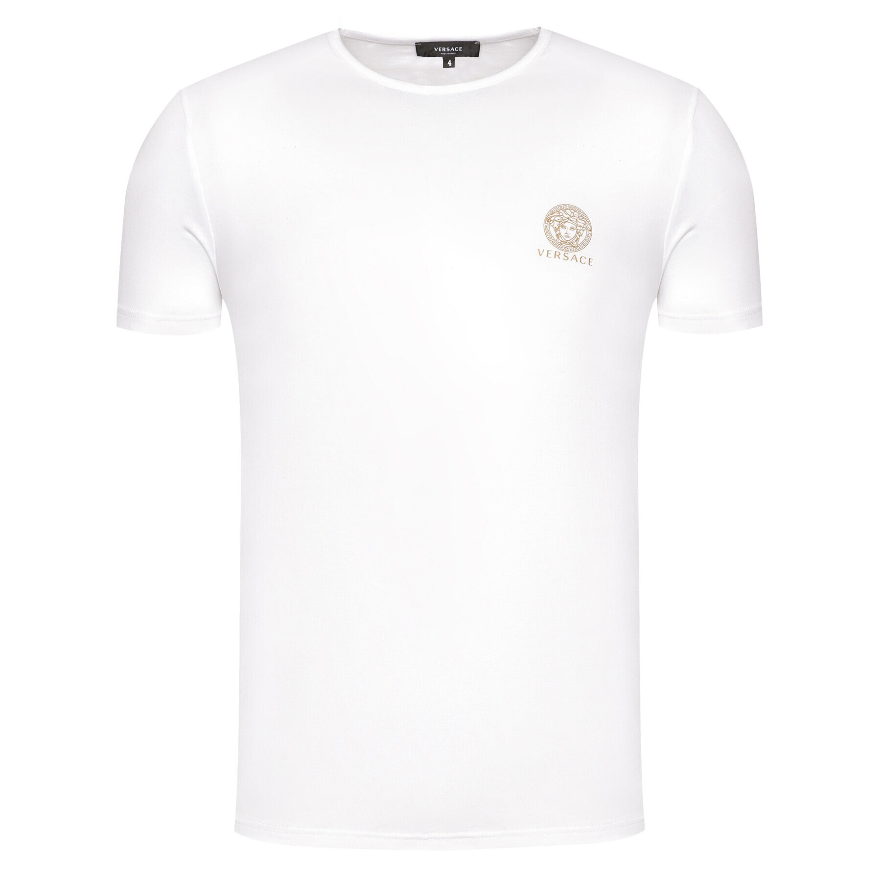 Versace Тишърт Medusa AUU01005 Бял Regular Fit - Pepit.bg