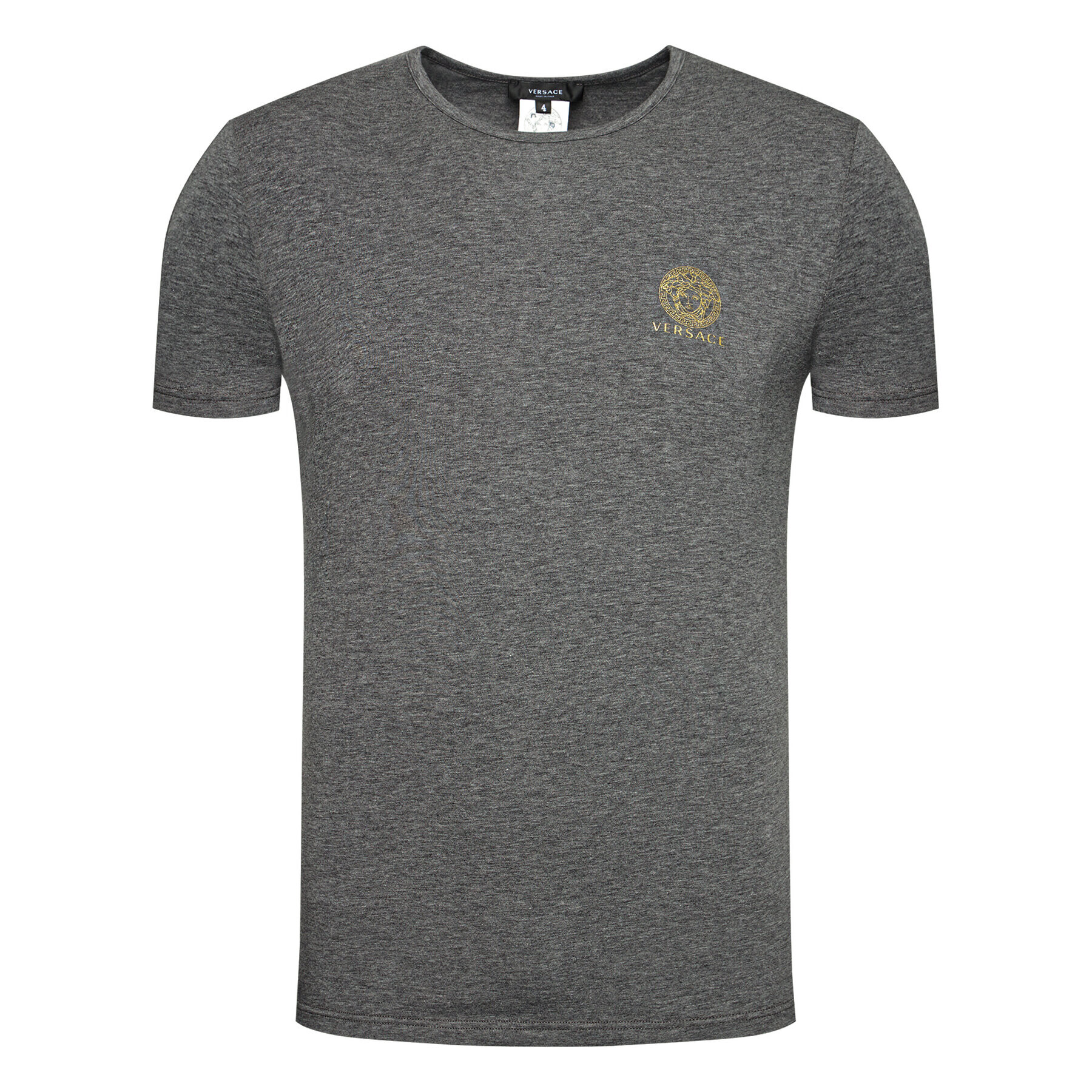 Versace Тишърт Medusa AUU01005 Сив Regular Fit - Pepit.bg