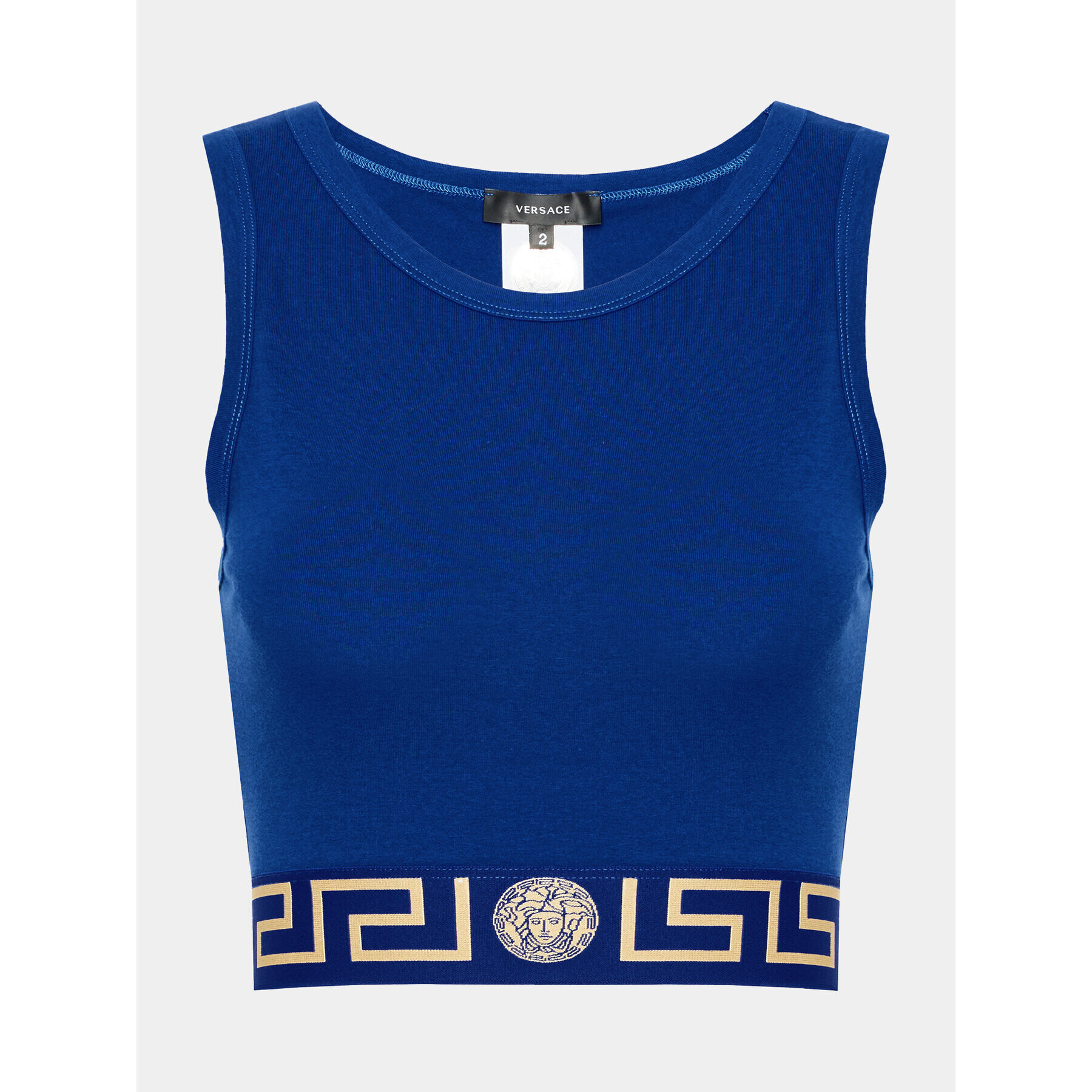 Versace топ Topeka 1008598 Тъмносин Slim Fit - Pepit.bg