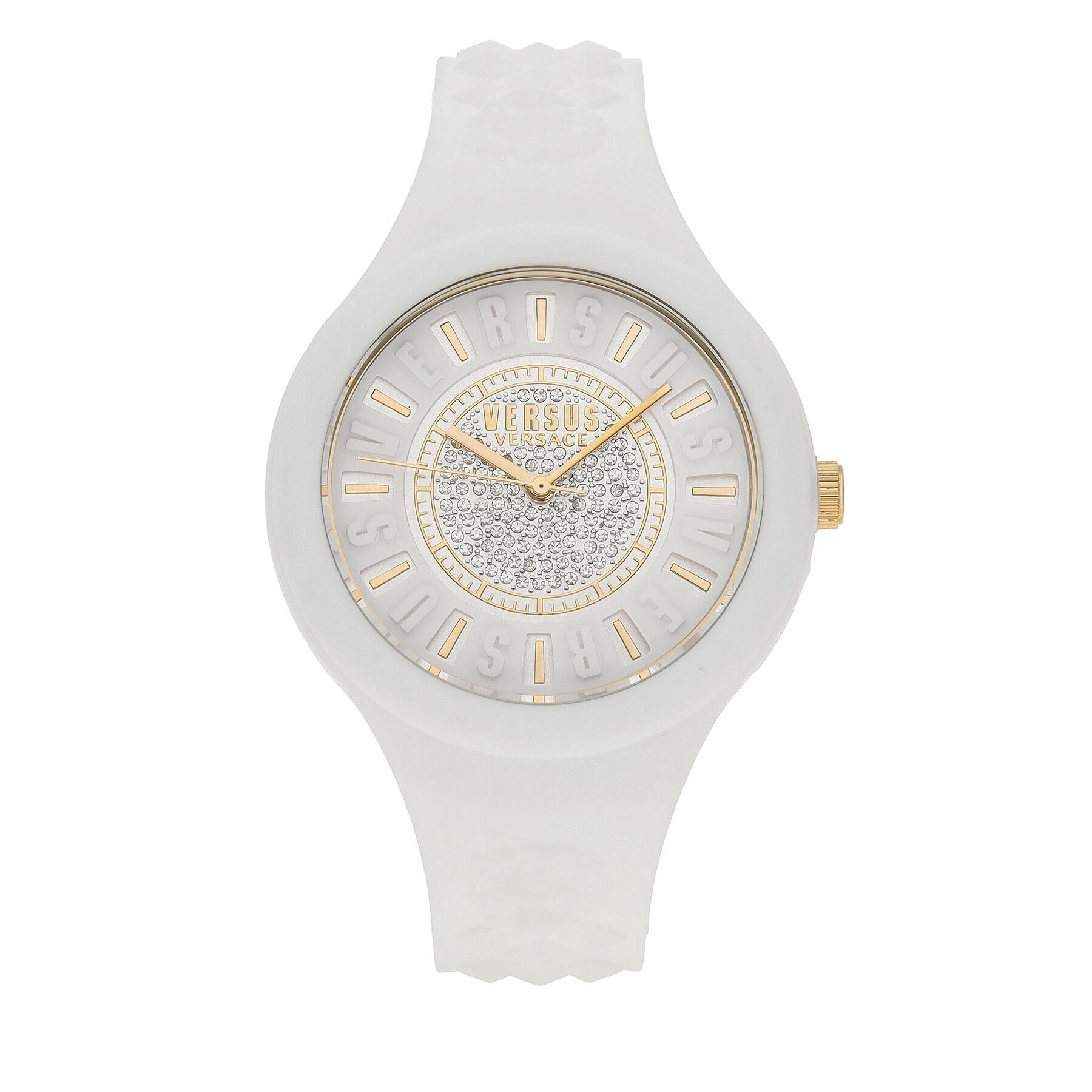 Versus Versace Часовник Fire Island VSPOQ6121 Бял - Pepit.bg