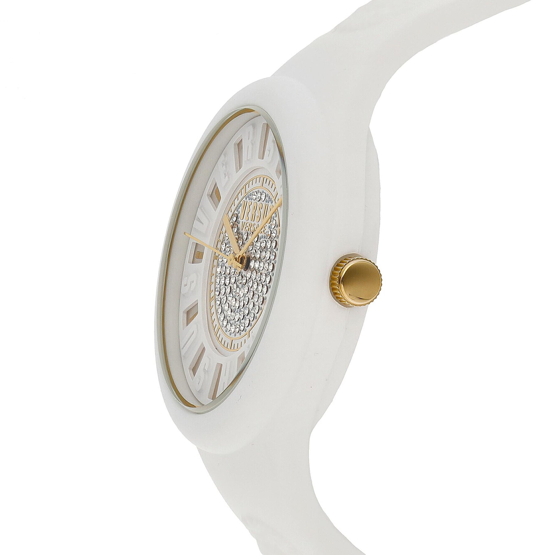 Versus Versace Часовник Fire Island VSPOQ6121 Бял - Pepit.bg