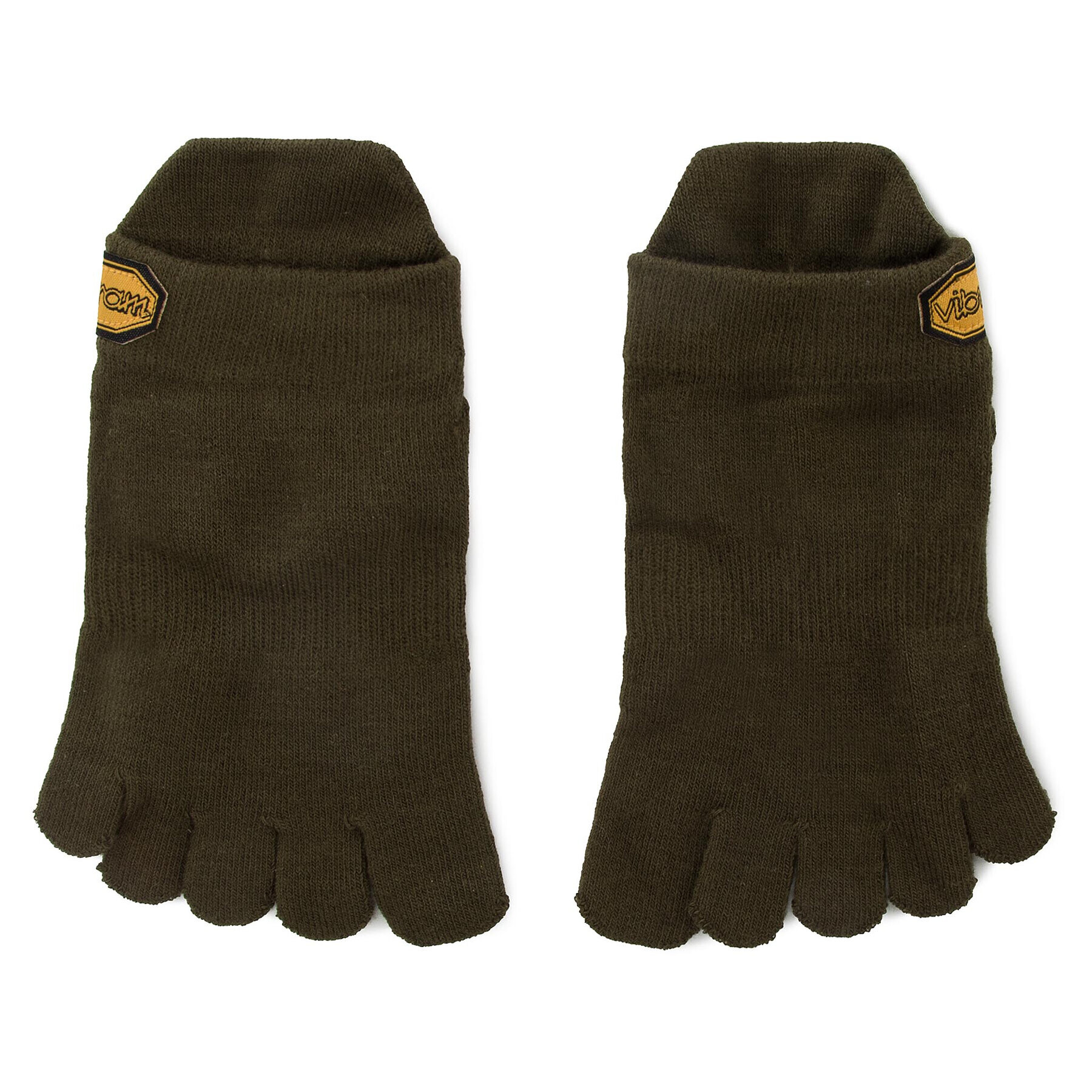 Vibram Fivefingers Чорапи къси унисекс Athletic No Show S18N01 Зелен - Pepit.bg