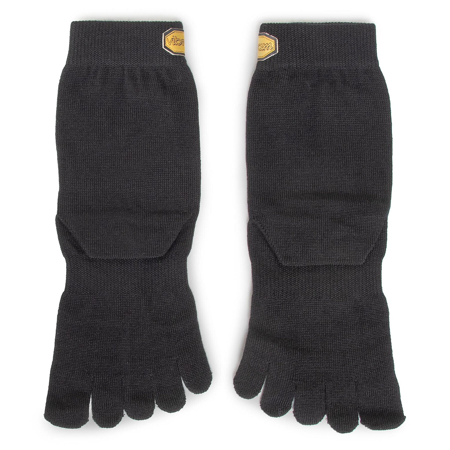 Vibram Fivefingers Дълги чорапи unisex Blend Crew S15C01M Черен - Pepit.bg