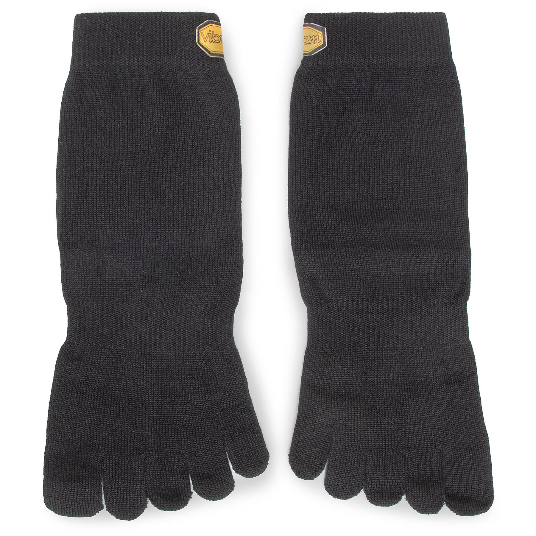 Vibram Fivefingers Дълги чорапи unisex Blend Crew S15C01M Черен - Pepit.bg