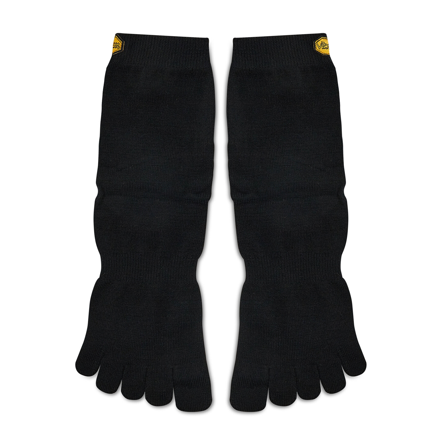 Vibram Fivefingers Комплект 2 чифта дълги чорапи мъжки Wool Blend Crew S15C12P Черен - Pepit.bg