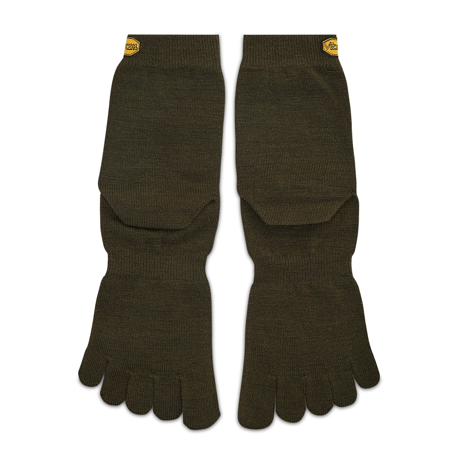 Vibram Fivefingers Комплект 2 чифта дълги чорапи мъжки Wool Blend Crew S15C12P Черен - Pepit.bg