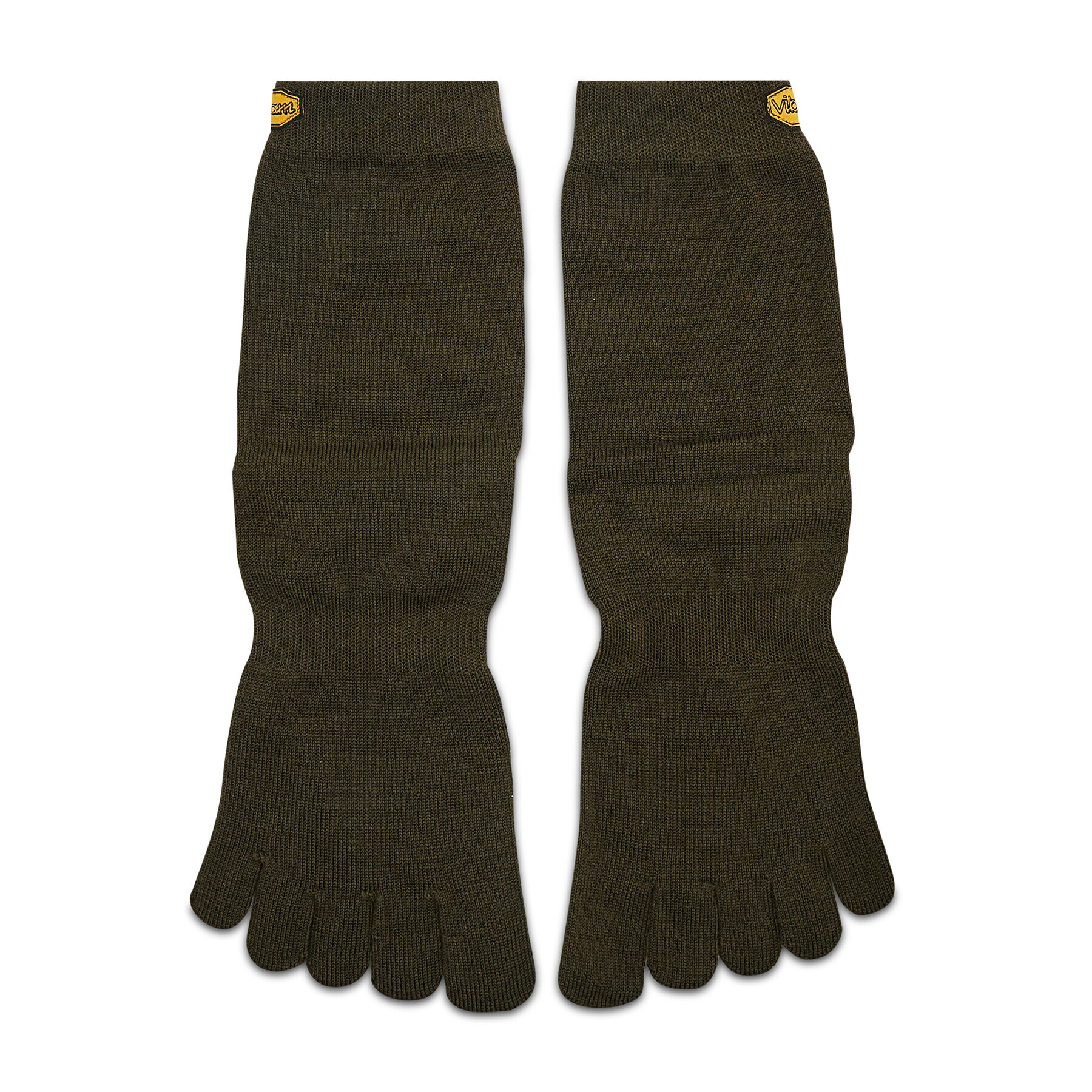 Vibram Fivefingers Комплект 2 чифта дълги чорапи мъжки Wool Blend Crew S15C12P Черен - Pepit.bg