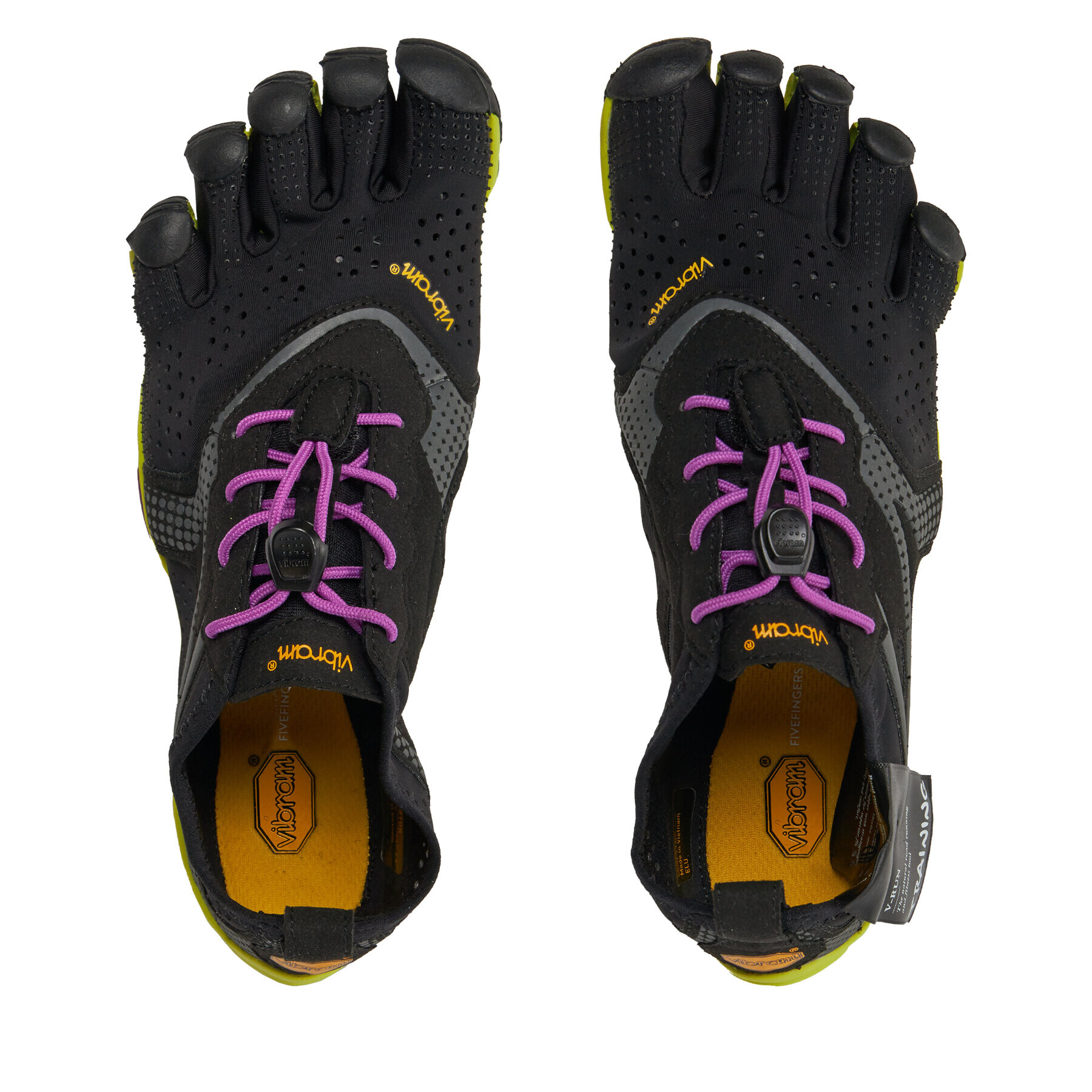 Vibram Fivefingers Обувки V-Run 17M7005 Черен - Pepit.bg