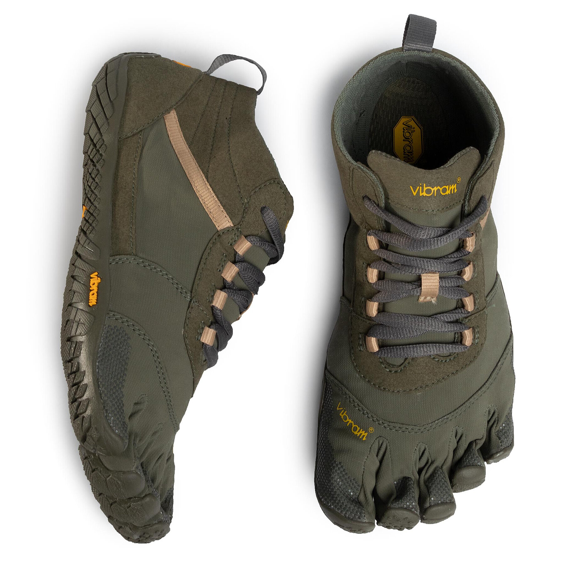Vibram Fivefingers Обувки V-Treck 18M7402 Зелен - Pepit.bg