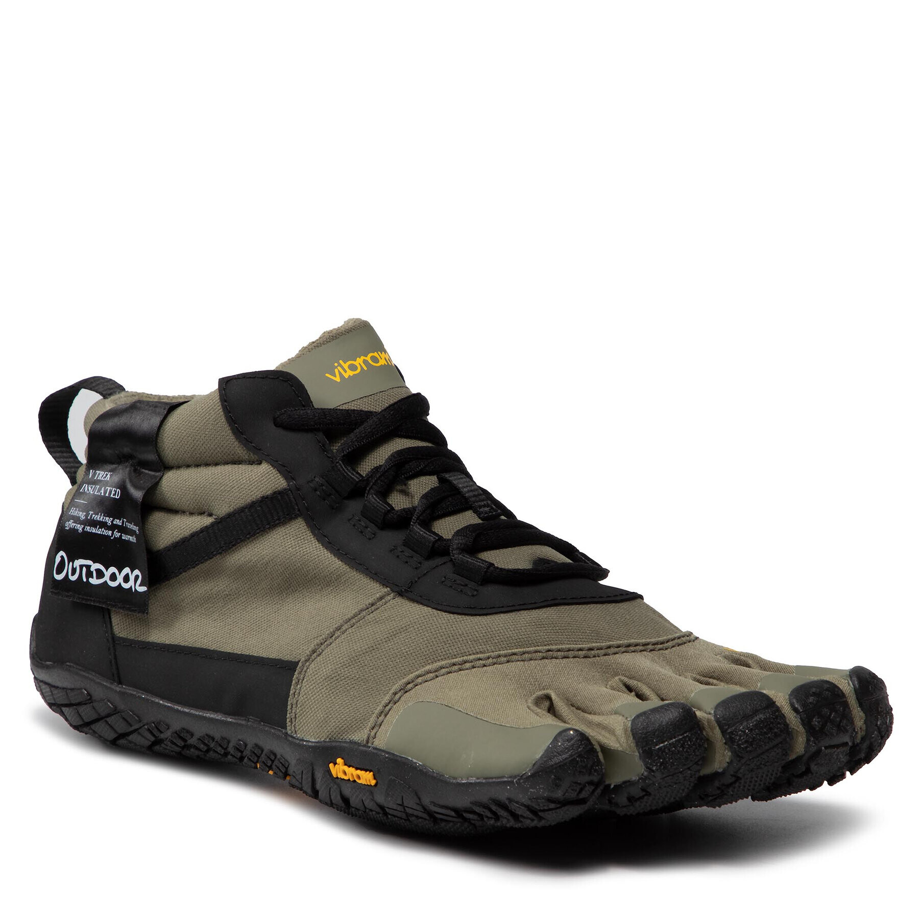 Vibram Fivefingers Обувки V-Trek Insulated 20M7803 Зелен - Pepit.bg