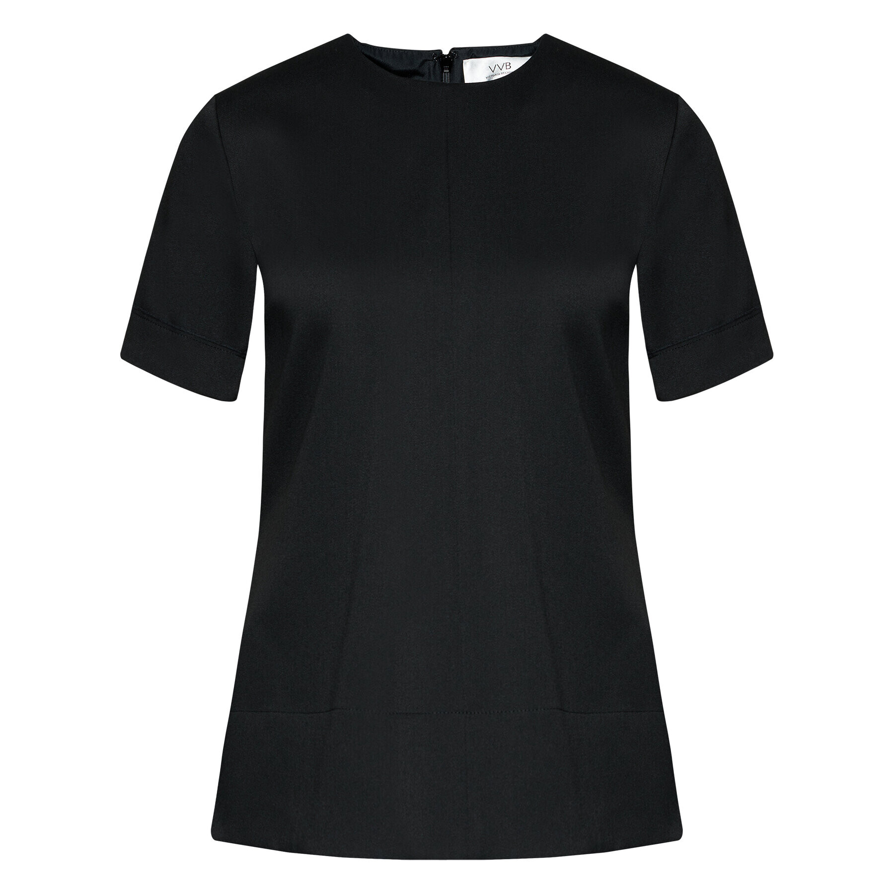 Victoria Victoria Beckham Блуза Lightweight Strech 2121WTP002312A Черен Regular Fit - Pepit.bg