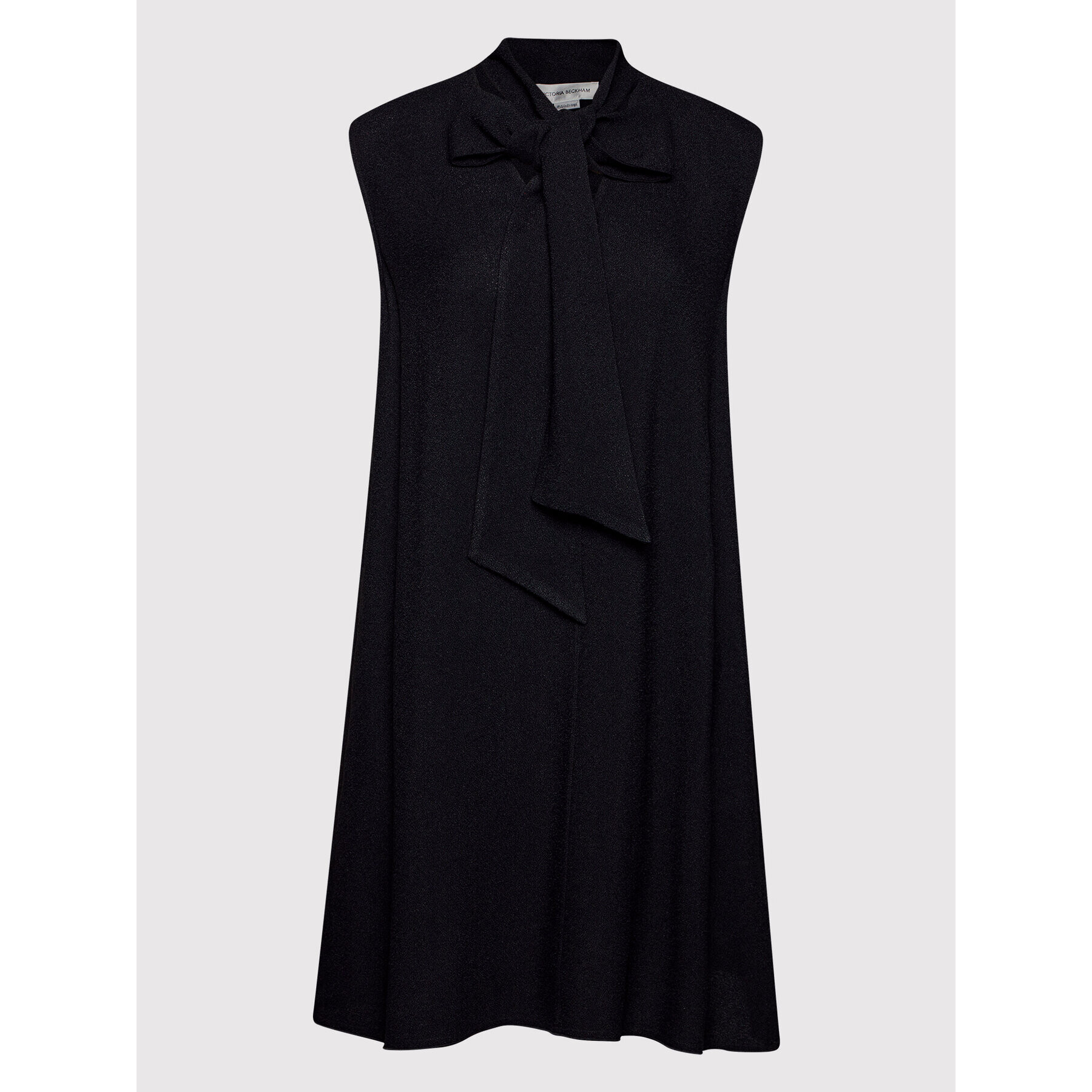 Victoria Victoria Beckham Ежедневна рокля 1122WDR003477A Черен Relaxed Fit - Pepit.bg