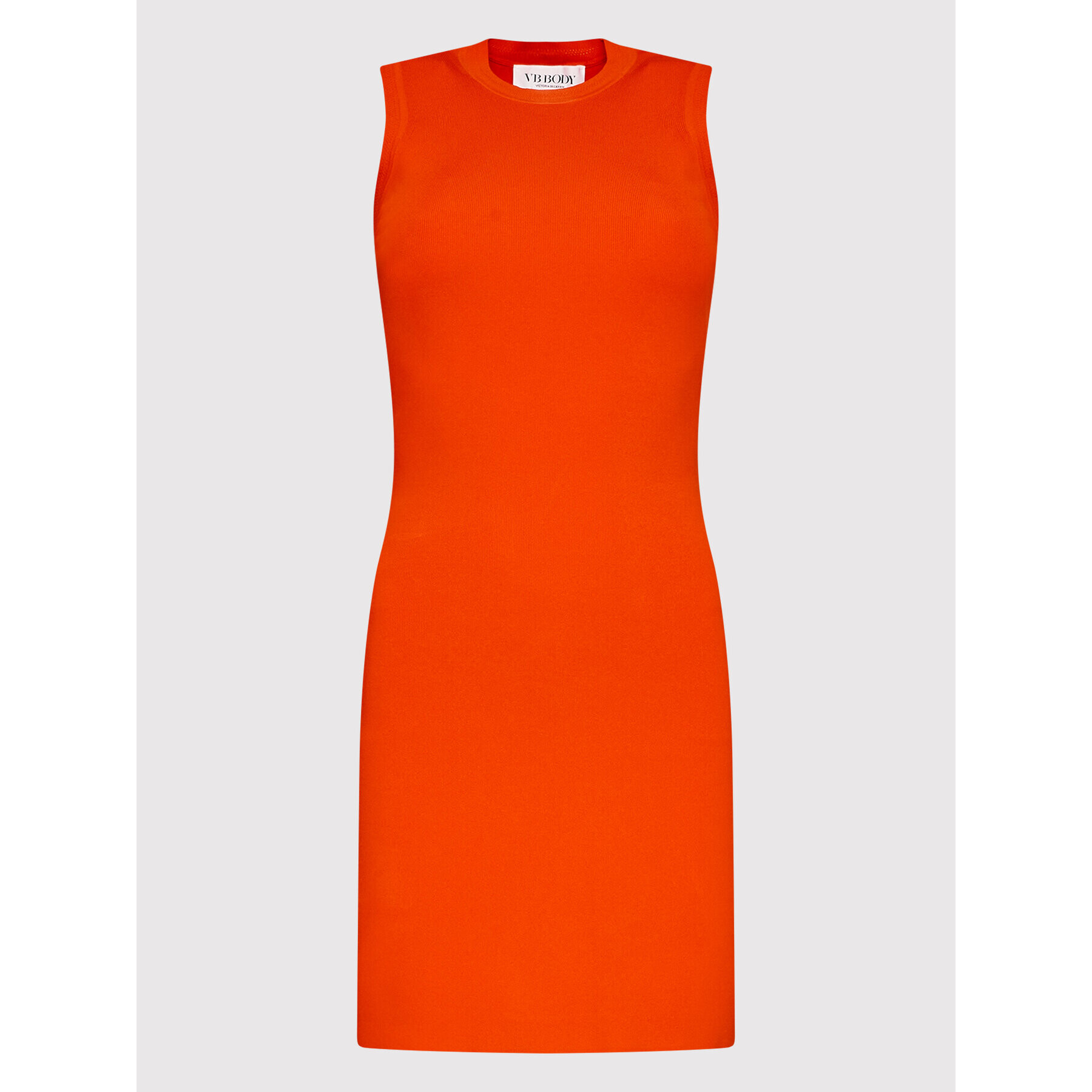 Victoria Victoria Beckham Ежедневна рокля Pcs Unique 1222KDR003661A Оранжев Slim Fit - Pepit.bg