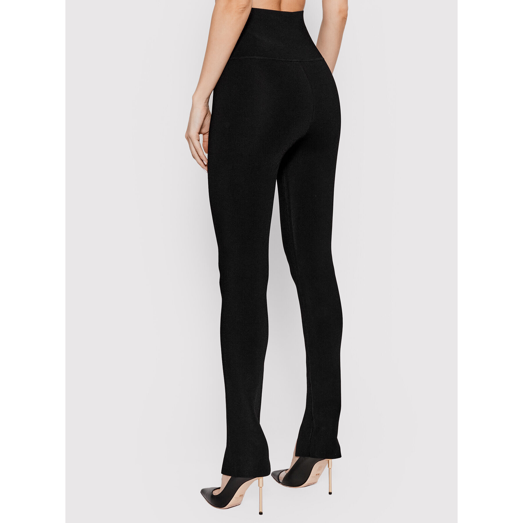 Victoria Victoria Beckham Клин Split 1222KTR003390A Черен Slim Fit - Pepit.bg