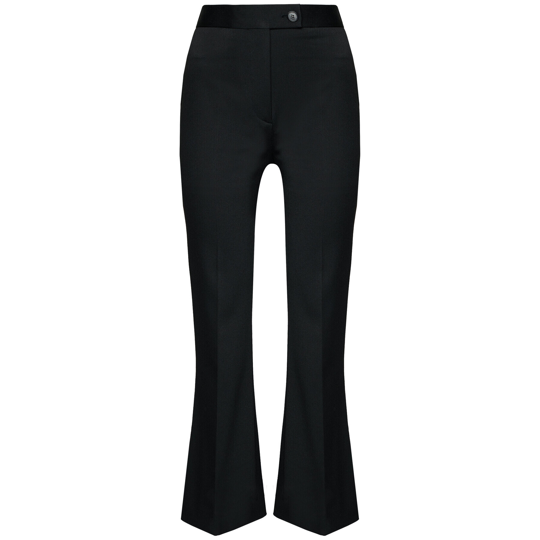 Victoria Victoria Beckham Текстилни панталони Lightweight Stretch 2121WTR002202A Черен Slim Fit - Pepit.bg