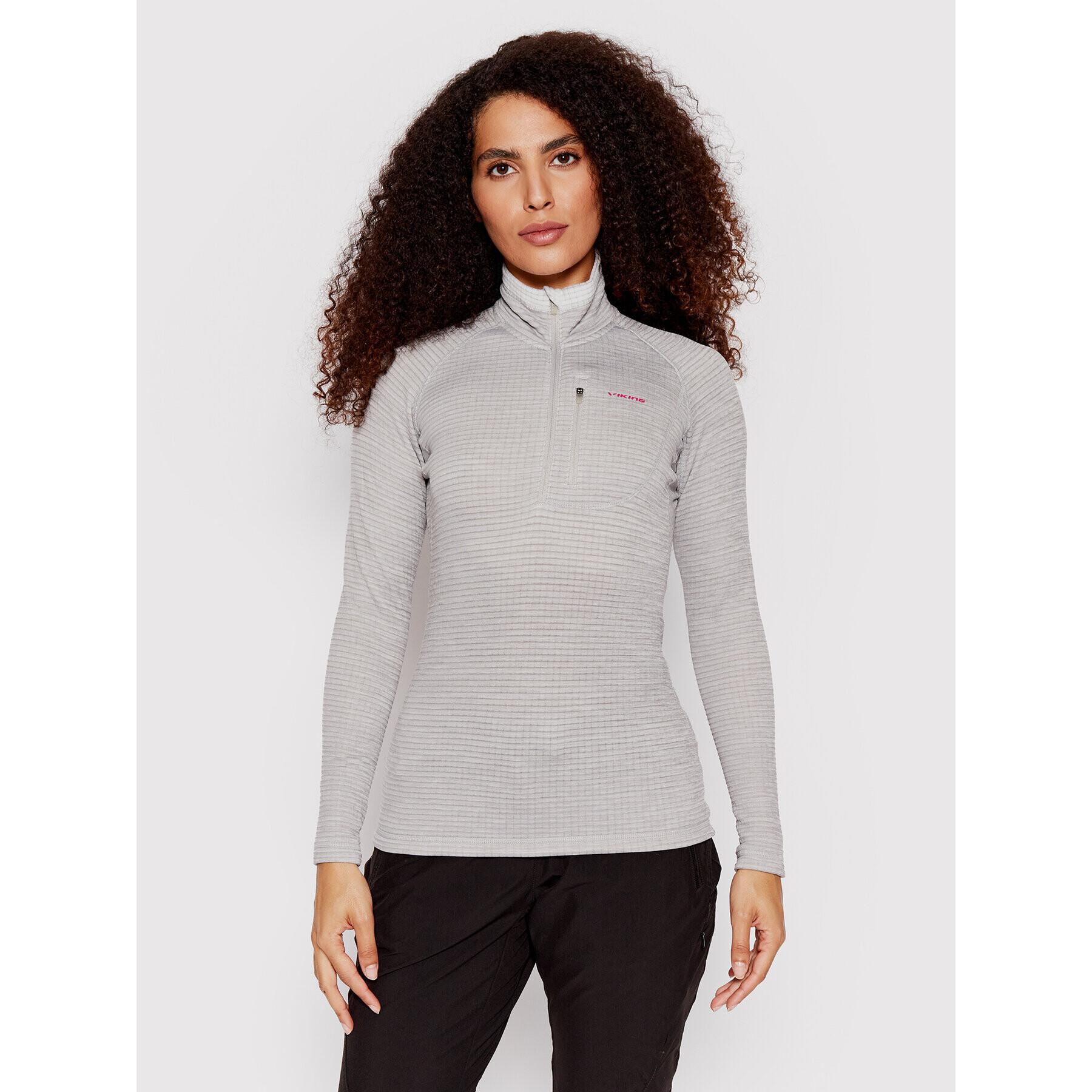 Viking Полар Admont 740/23/9899 Сив Tailored Fit - Pepit.bg