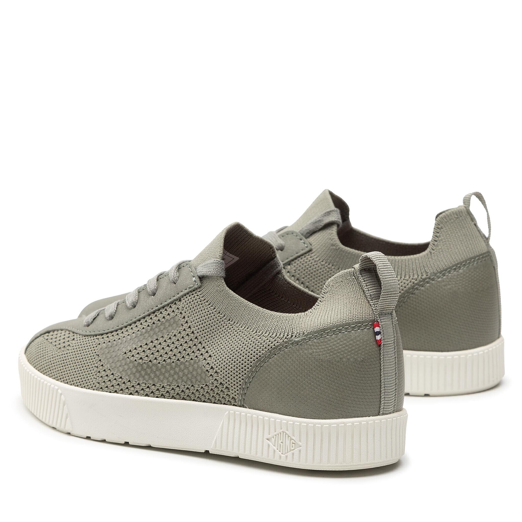 Viking Сникърси Retro Knitted Jr 3-51405-37 Зелен - Pepit.bg