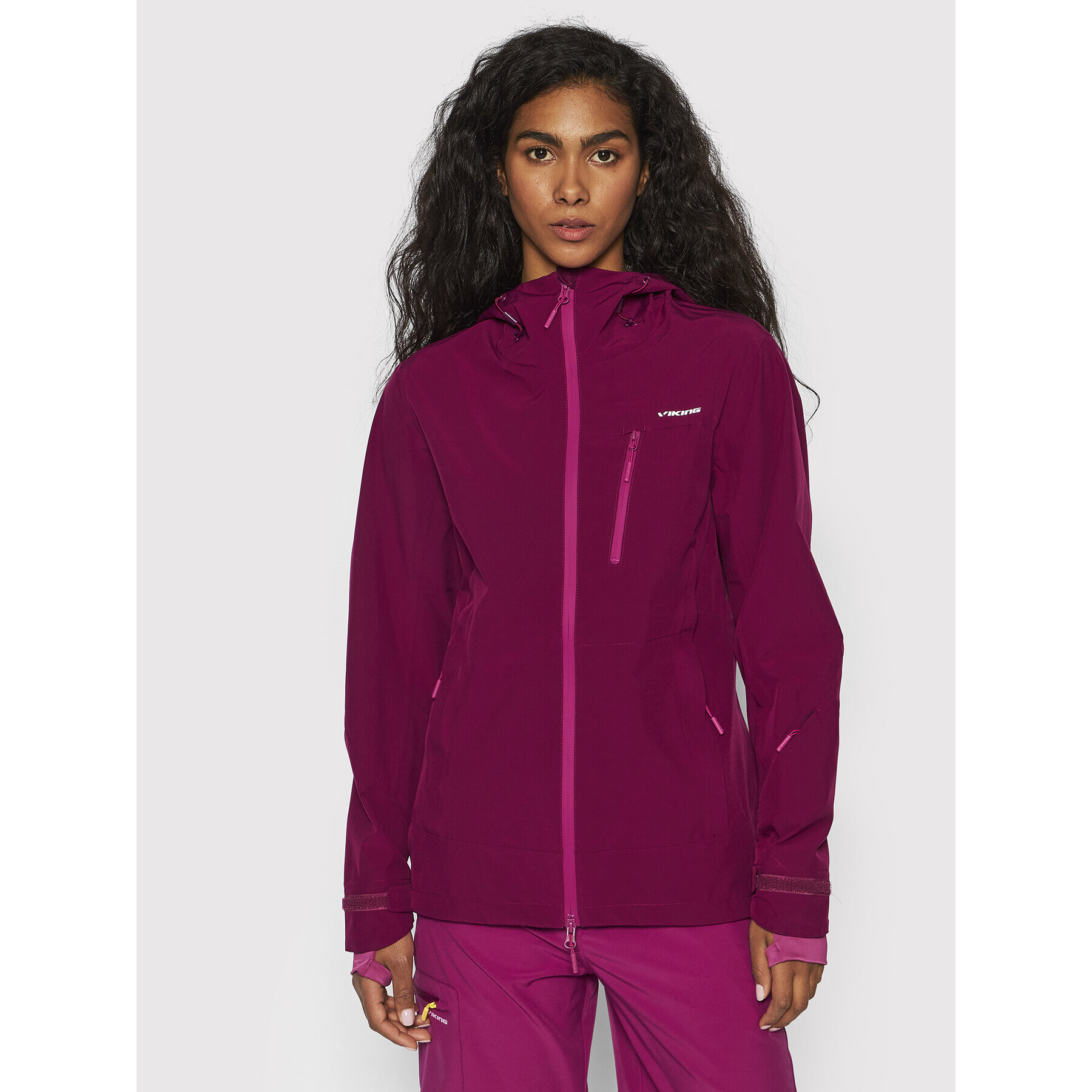 Viking Яке за дъжд Trek Pro 700/23/904 Розов Regular Fit - Pepit.bg