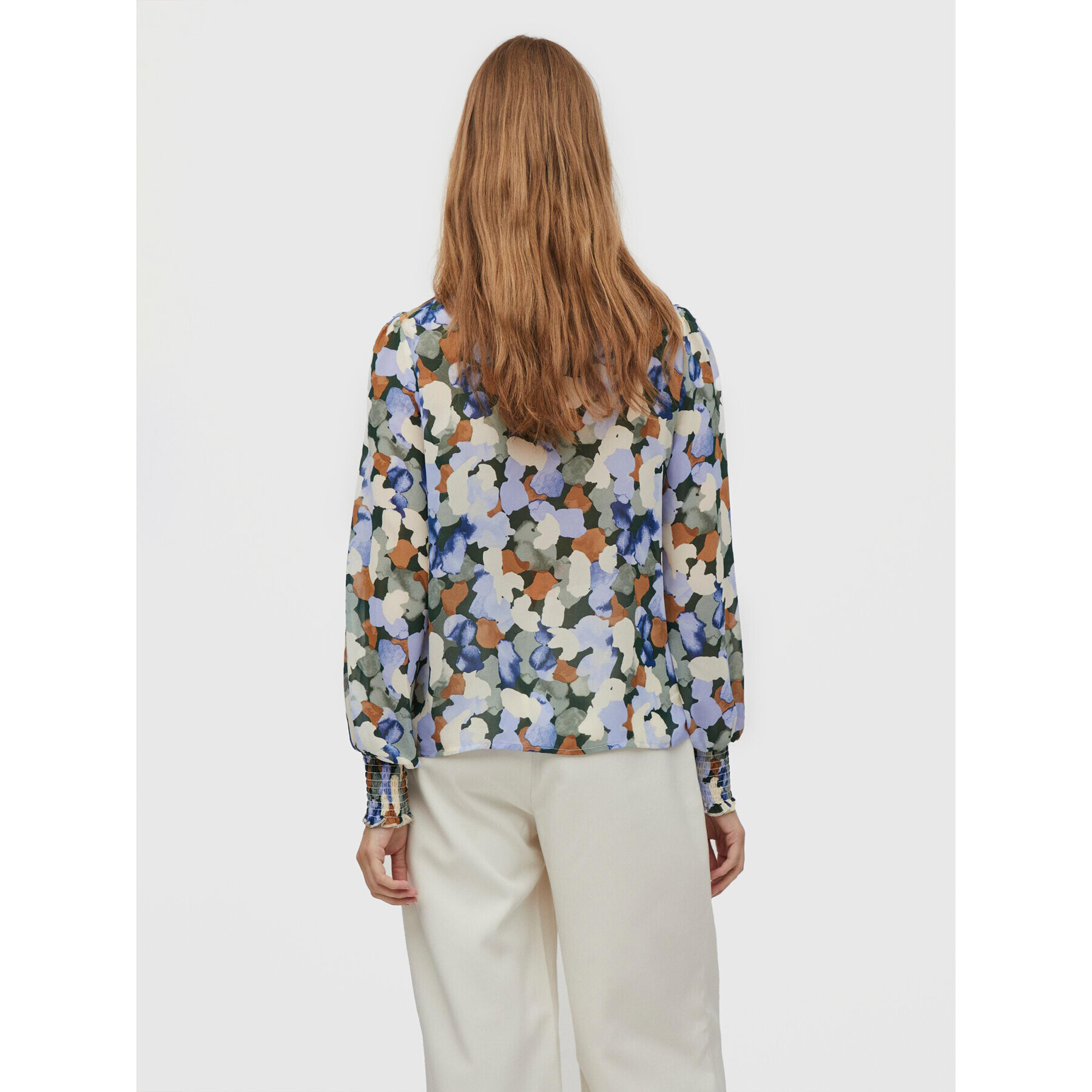 Vila Блуза Adeline 14076633 Цветен Relaxed Fit - Pepit.bg
