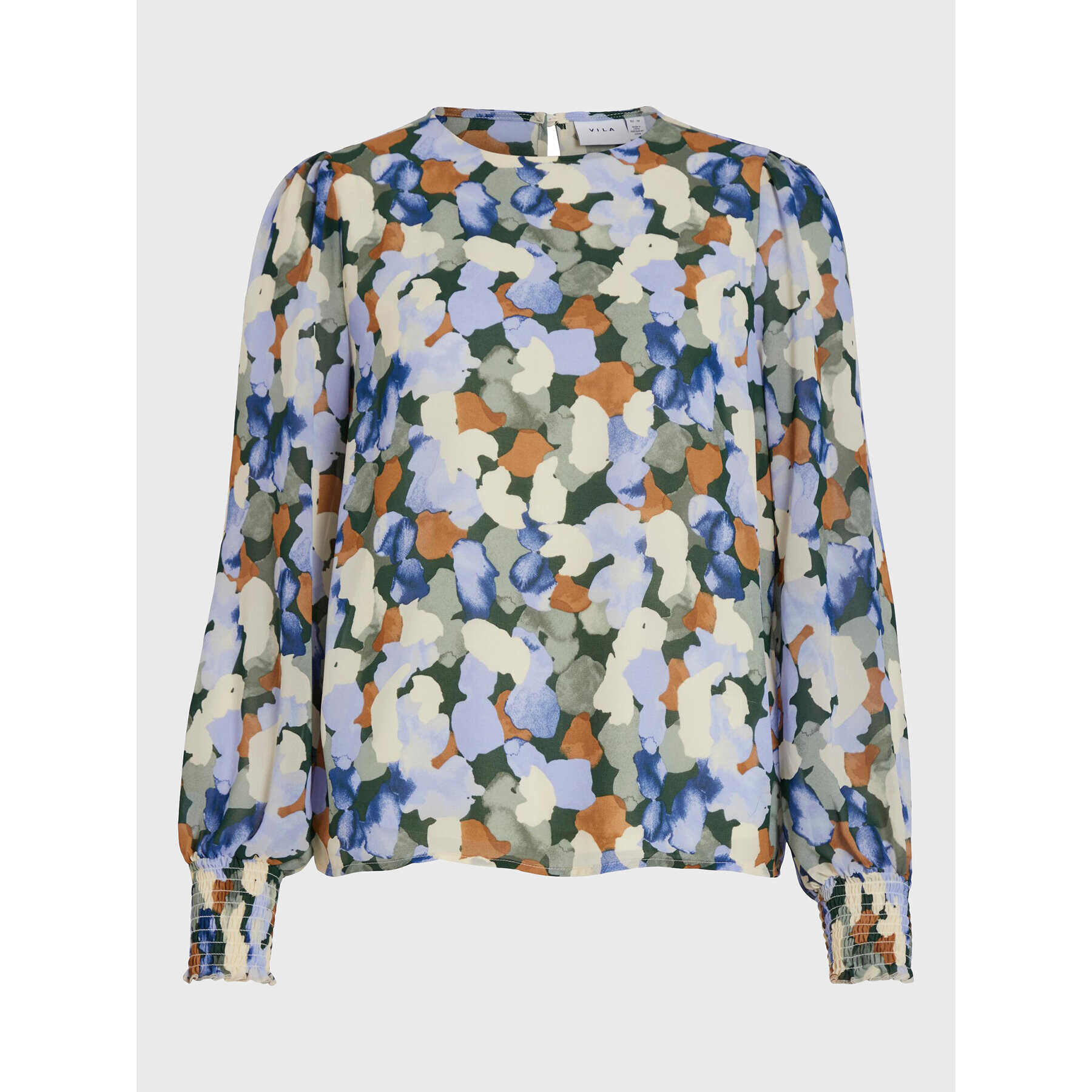 Vila Блуза Adeline 14076633 Цветен Relaxed Fit - Pepit.bg