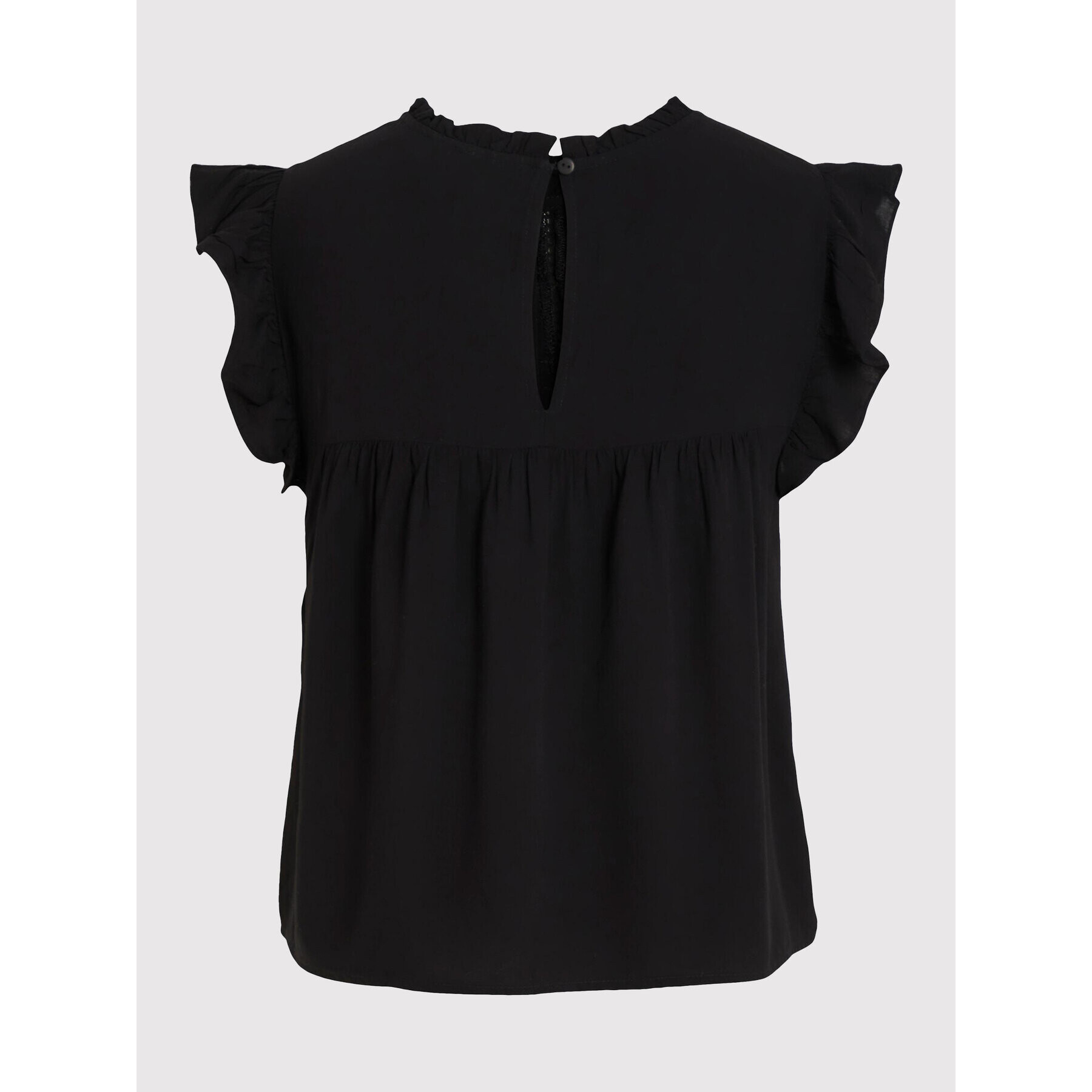 Vila Блуза Visia 14075227 Черен Loose Fit - Pepit.bg