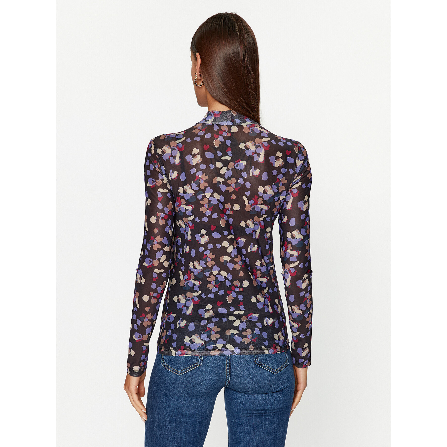 Vila Блуза Volettis 14087252 Цветен Slim Fit - Pepit.bg