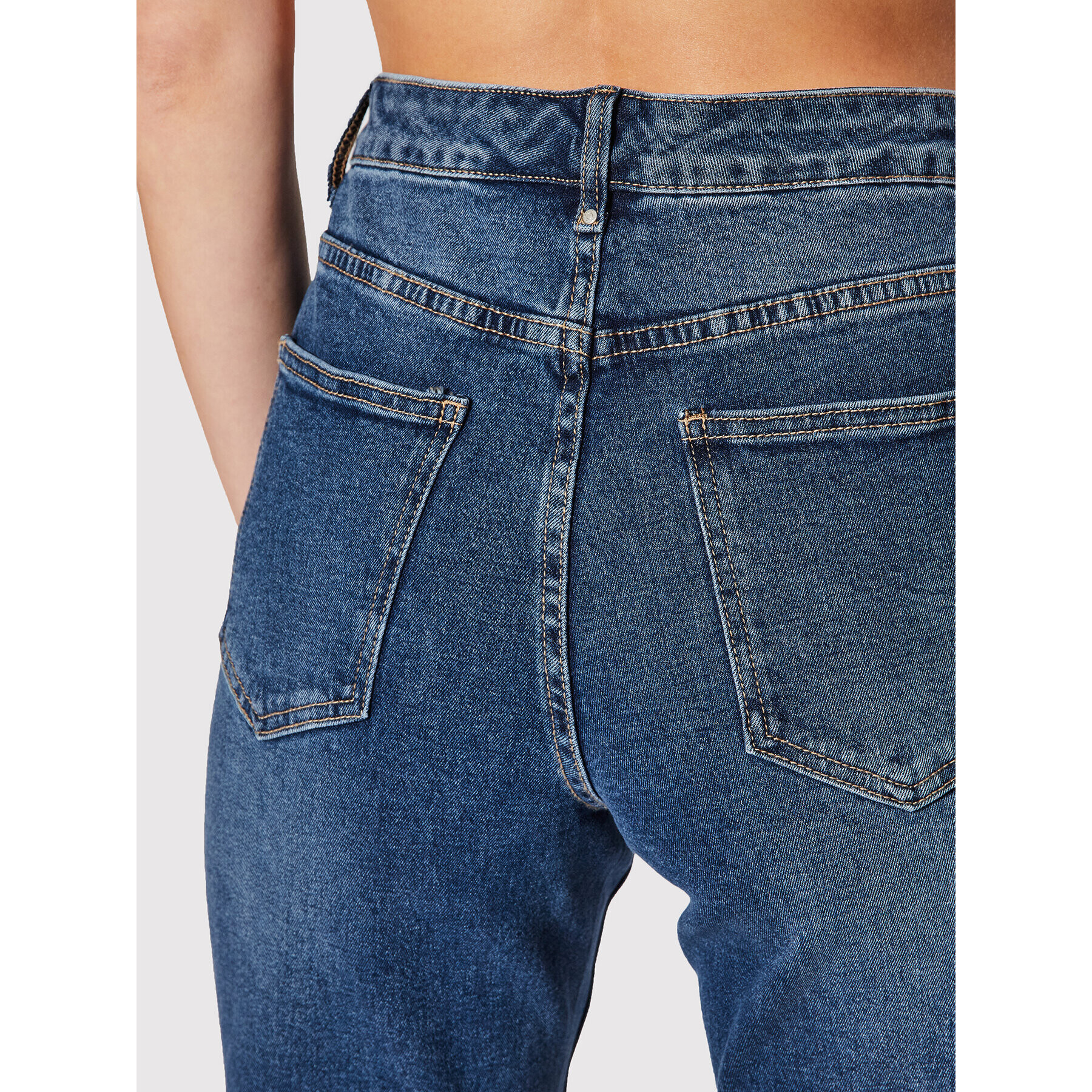 Vila Дънки Sommer 14057734 Тъмносин Regular Fit - Pepit.bg
