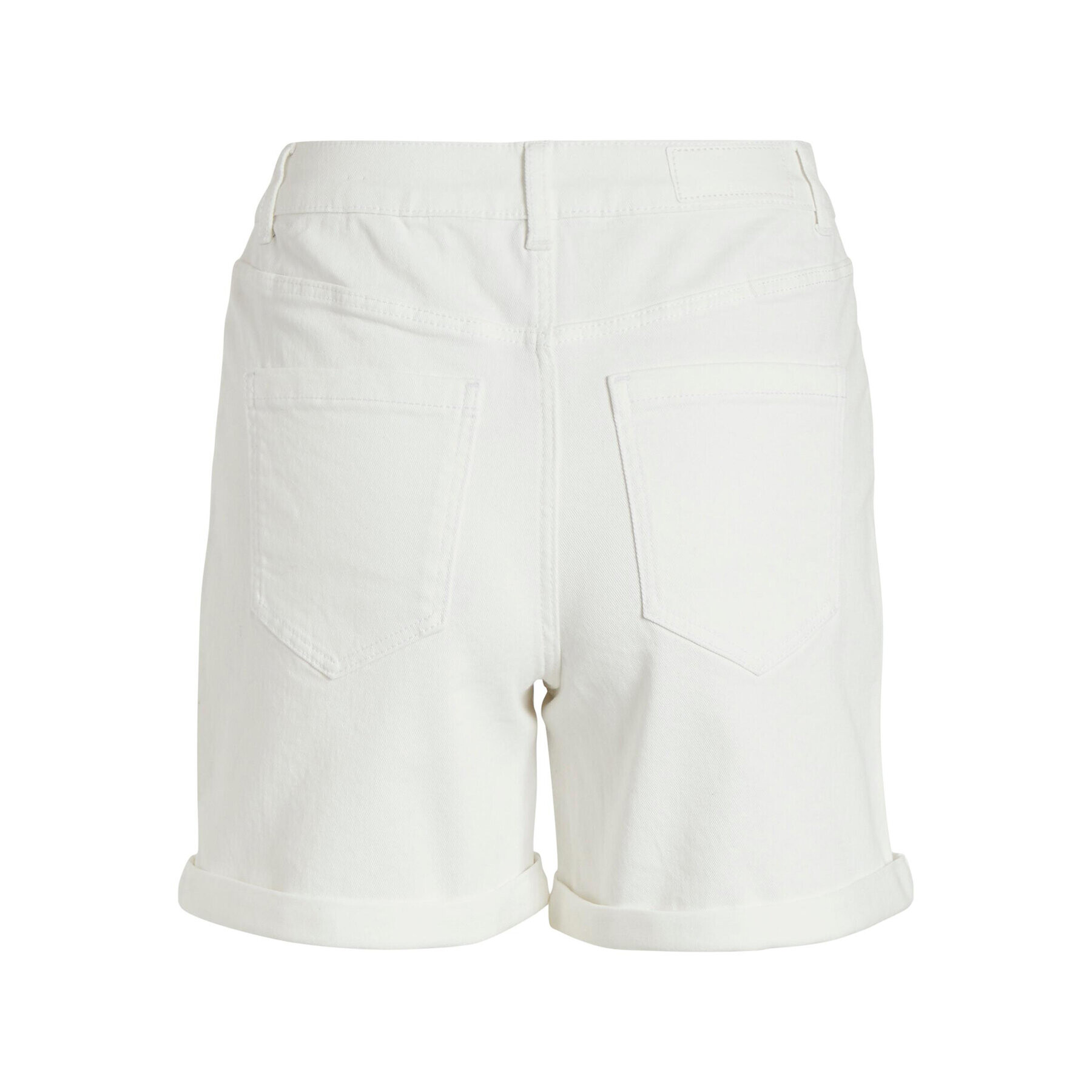 Vila Дънкови шорти Jo 14084721 Бял Regular Fit - Pepit.bg