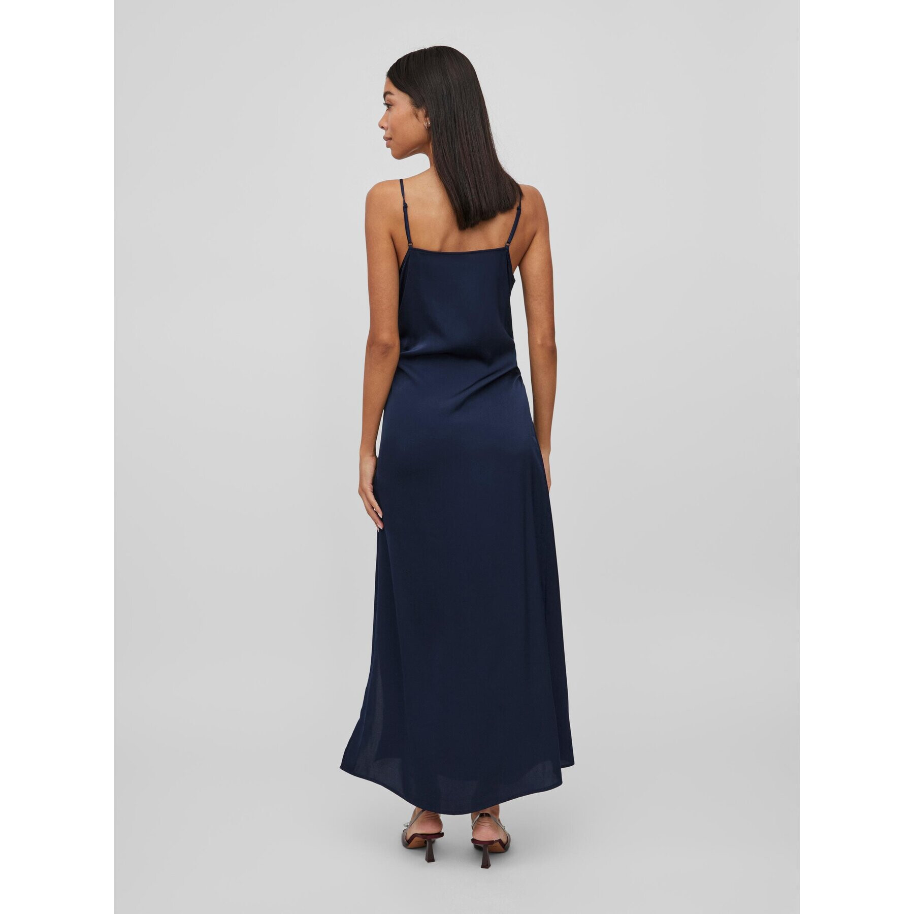 Vila Коктейлна рокля 14083349 Син Slim Fit - Pepit.bg