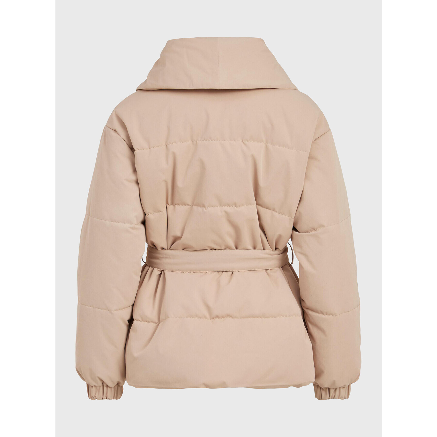 Vila Пухено яке Sulitana 14076493 Бежов Regular Fit - Pepit.bg