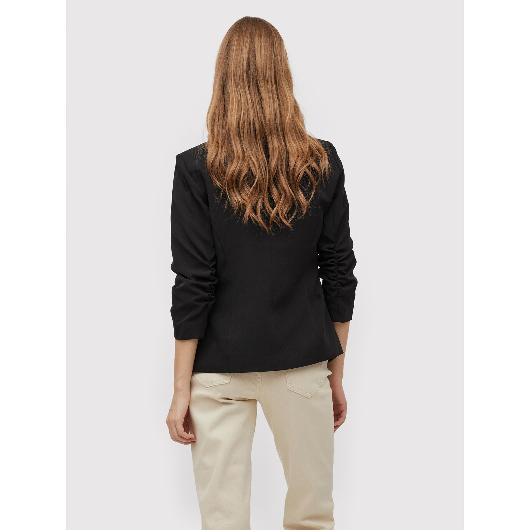 Vila Сако Joy 14058873 Черен Regular Fit - Pepit.bg