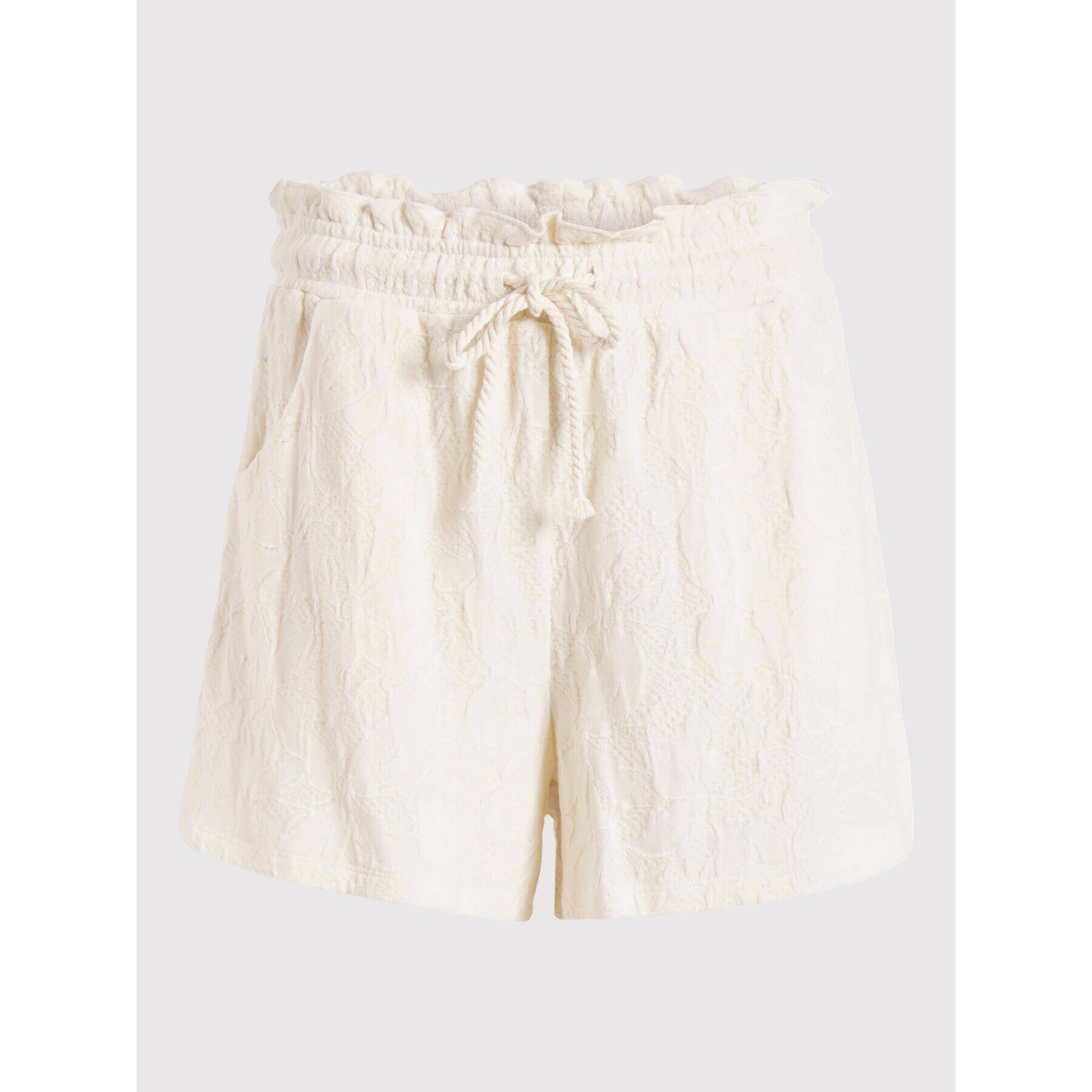 Vila Шорти от плат Blomst 14075208 Бежов Regular Fit - Pepit.bg