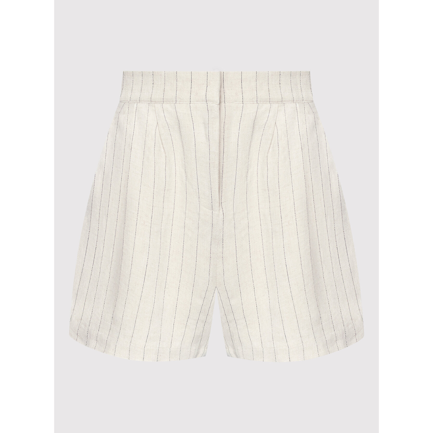 Vila Шорти от плат Kulia 14073656 Бежов Regular Fit - Pepit.bg