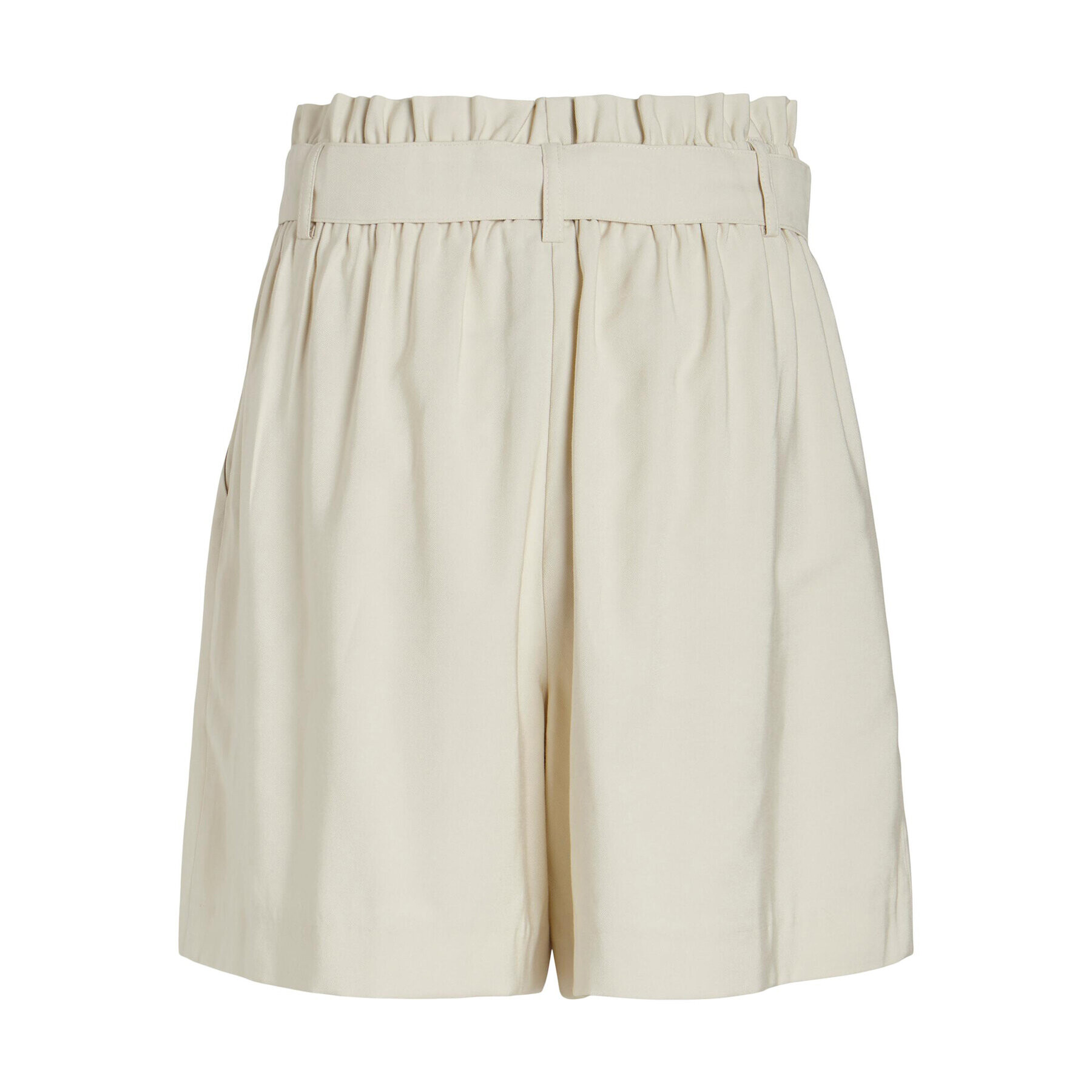 Vila Шорти от плат Ruby 14086379 Екрю Relaxed Fit - Pepit.bg