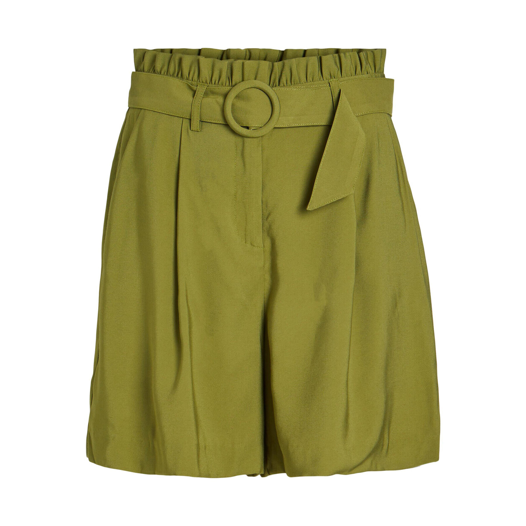 Vila Шорти от плат Ruby 14086379 Зелен Relaxed Fit - Pepit.bg