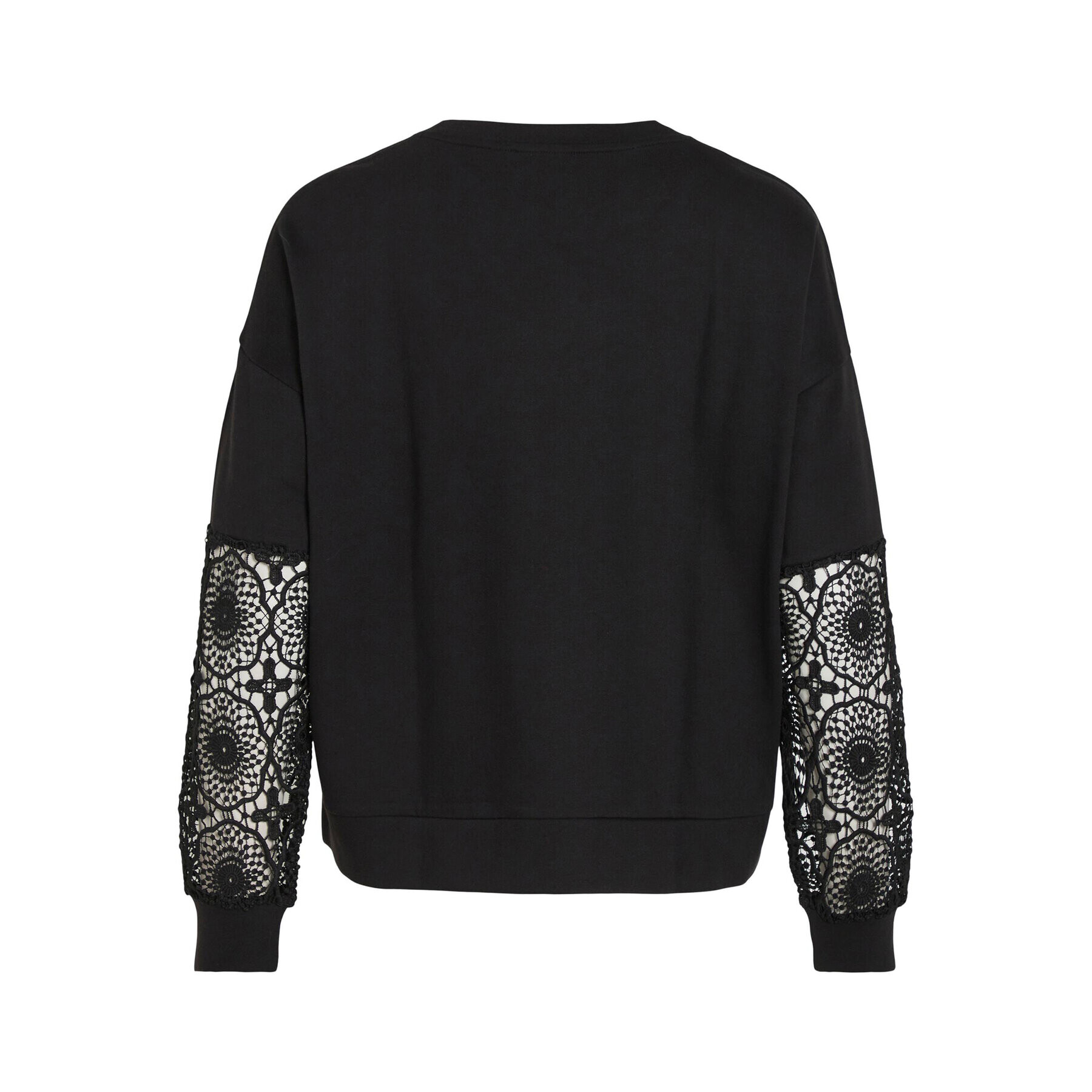 Vila Суитшърт 14089888 Черен Relaxed Fit - Pepit.bg