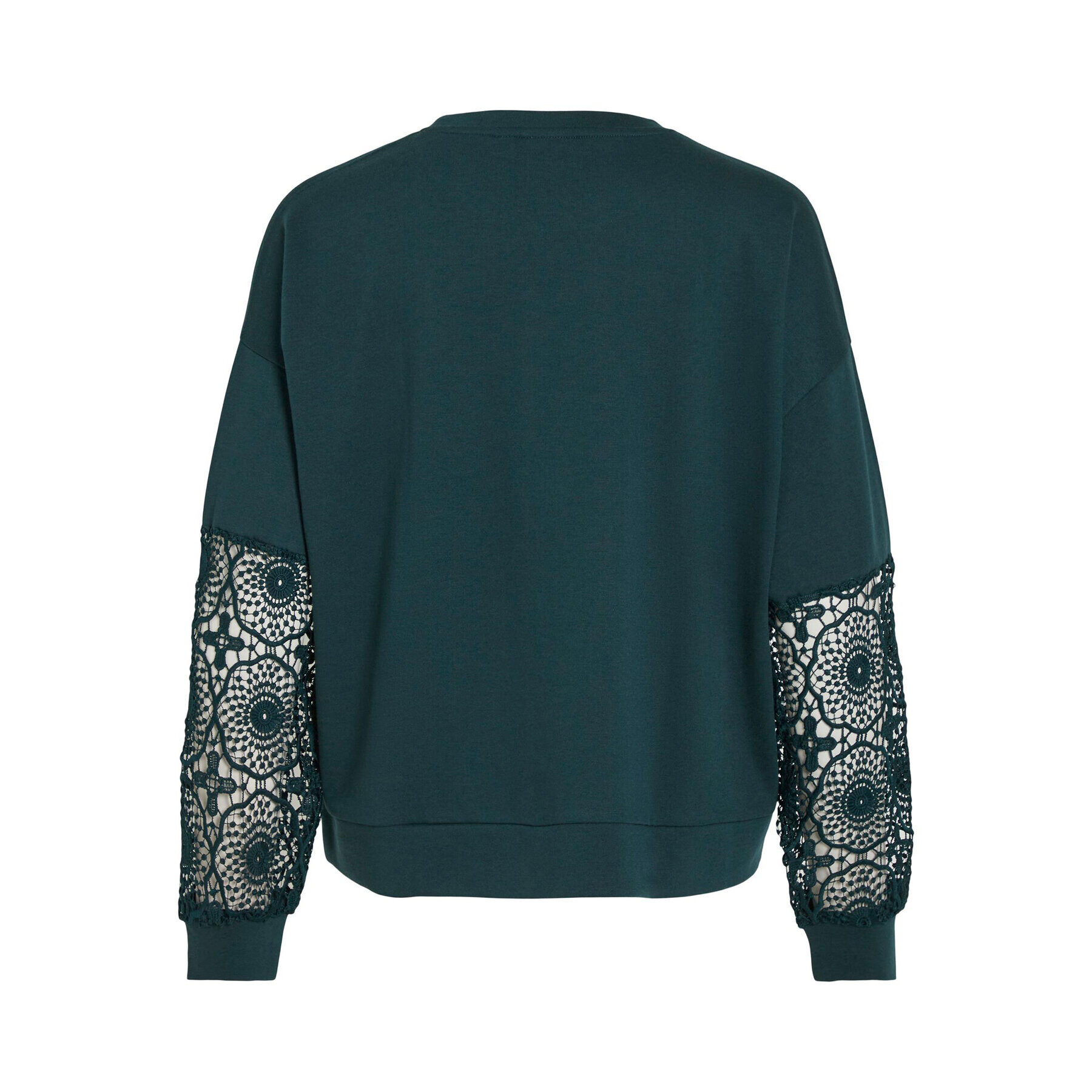 Vila Суитшърт 14089888 Зелен Relaxed Fit - Pepit.bg