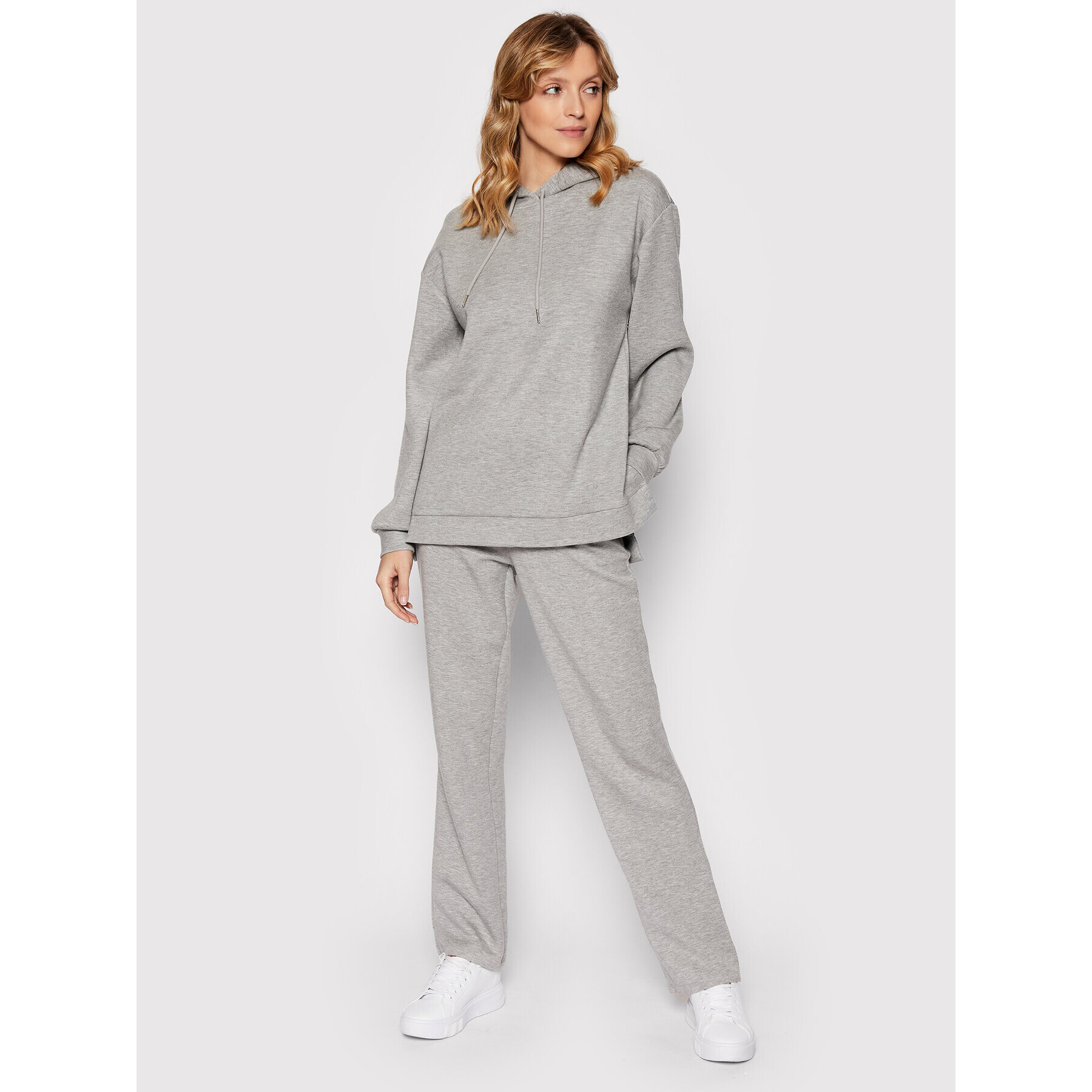 Vila Суитшърт Sif 14071215 Сив Relaxed Fit - Pepit.bg