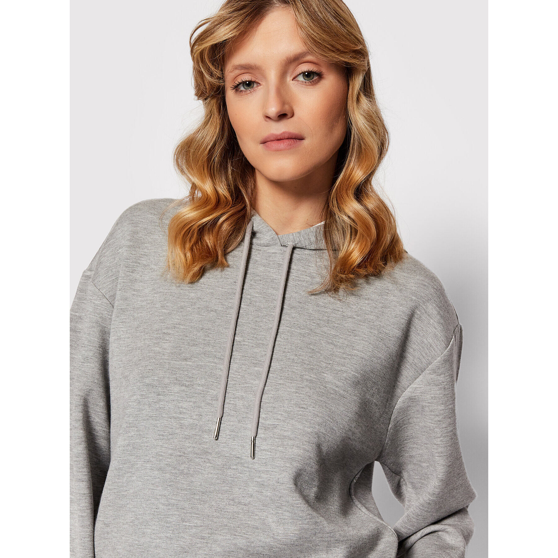 Vila Суитшърт Sif 14071215 Сив Relaxed Fit - Pepit.bg