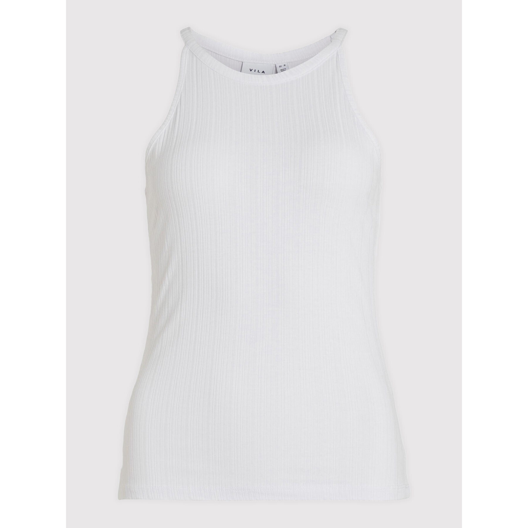 Vila топ Athalia 14070249 Бял Regular Fit - Pepit.bg