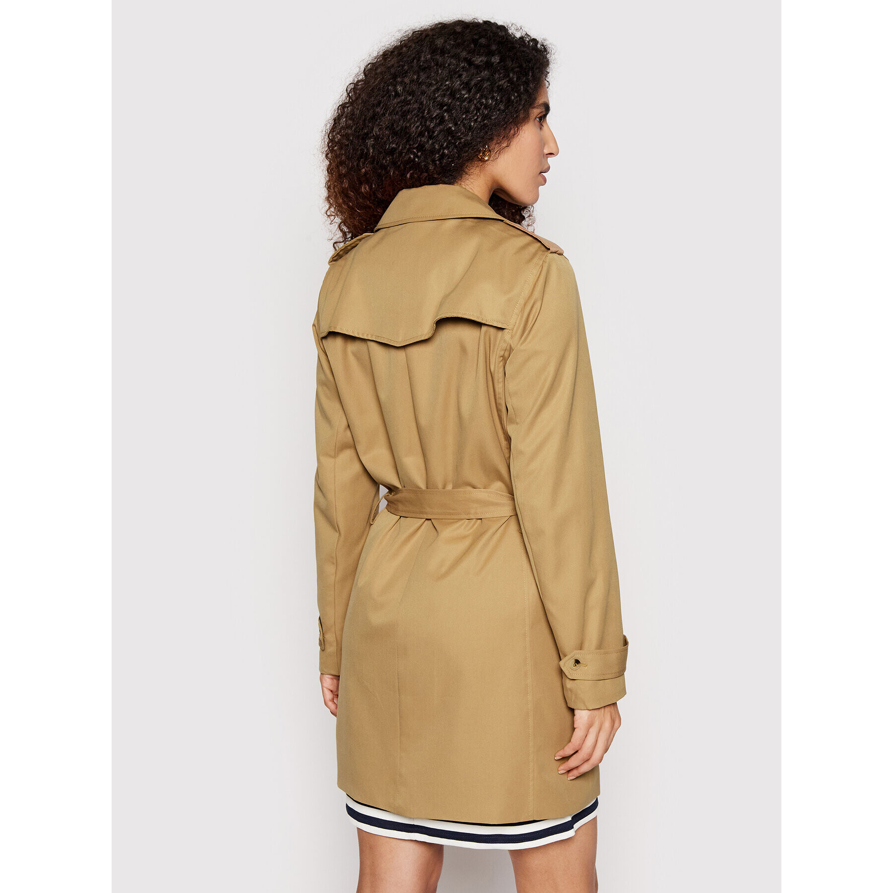 Vila Тренч Movement 14067577 Кафяв Regular Fit - Pepit.bg
