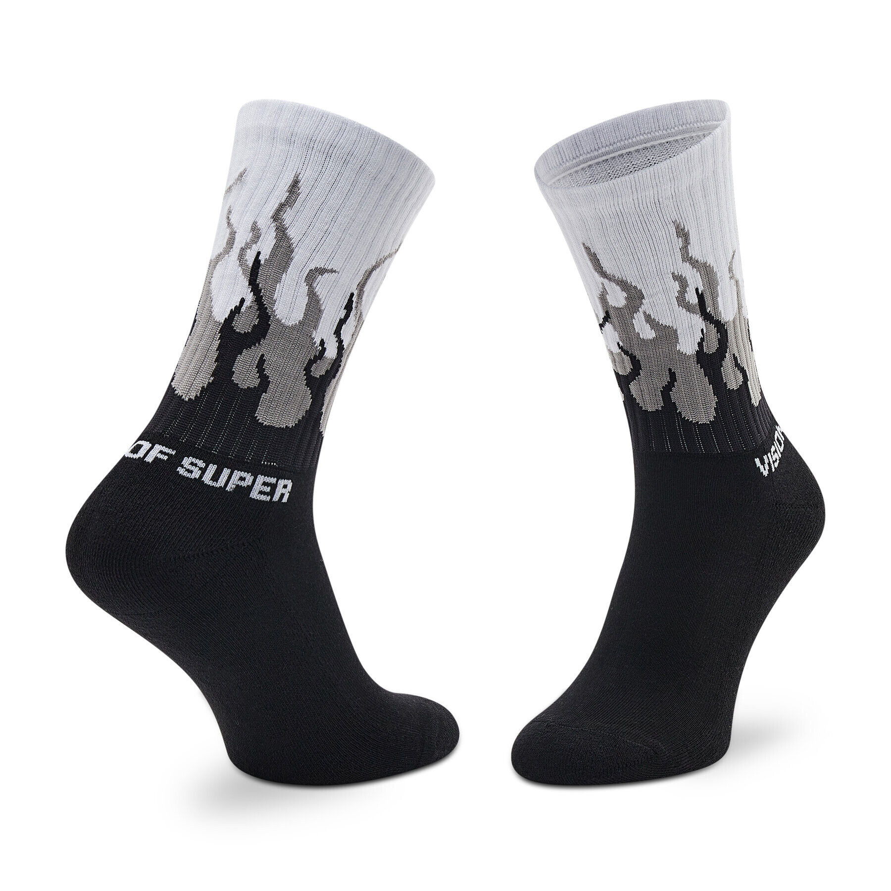 Vision Of Super Дълги чорапи unisex VSA00155CZ Черен - Pepit.bg