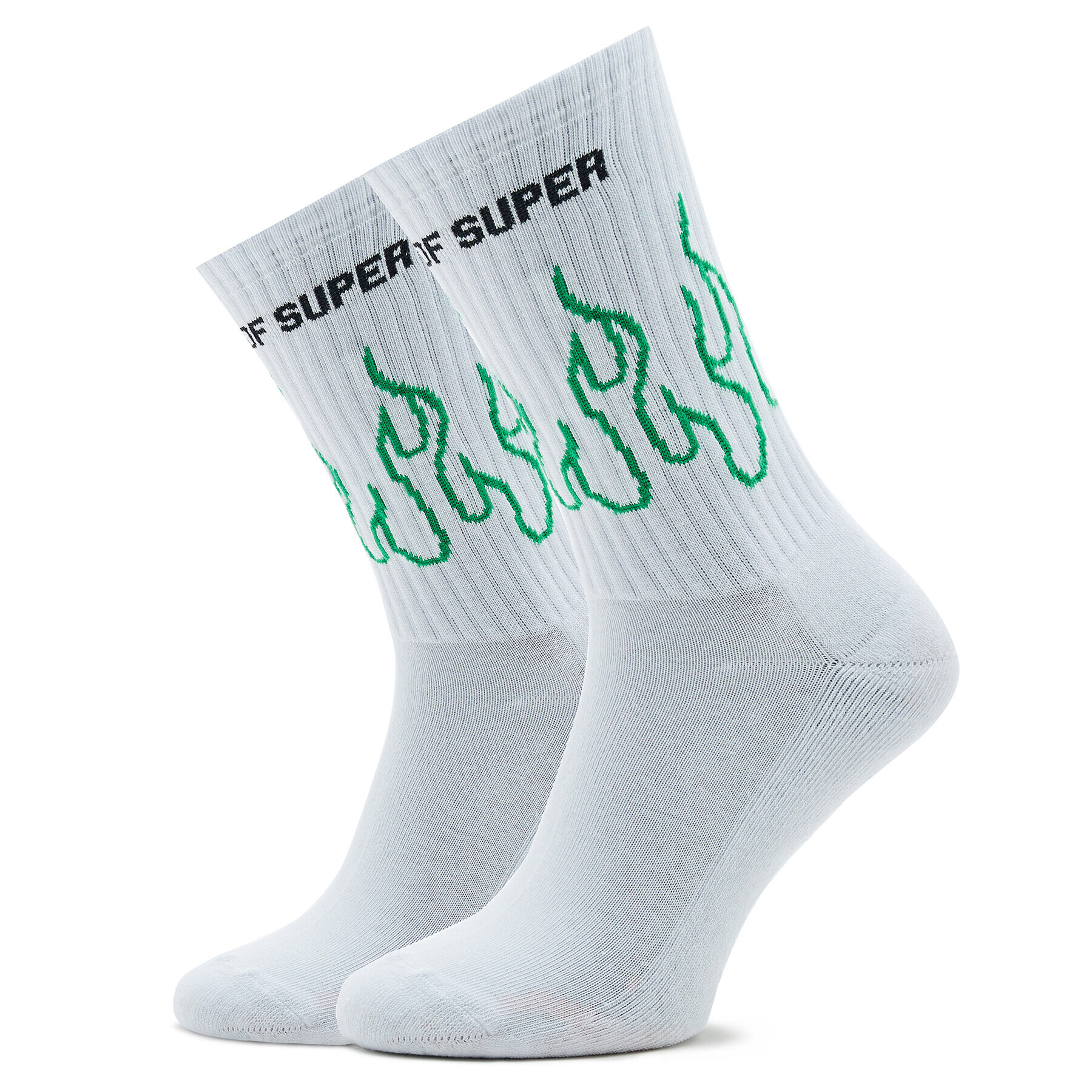 Vision Of Super Дълги чорапи unisex VSA00169CZ Бял - Pepit.bg