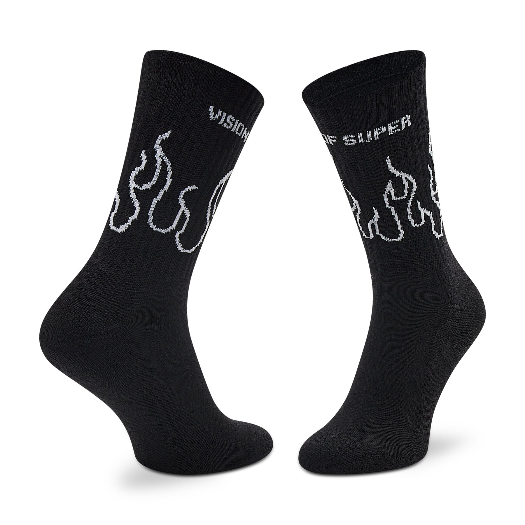 Vision Of Super Дълги чорапи unisex VSA00170CZ Черен - Pepit.bg