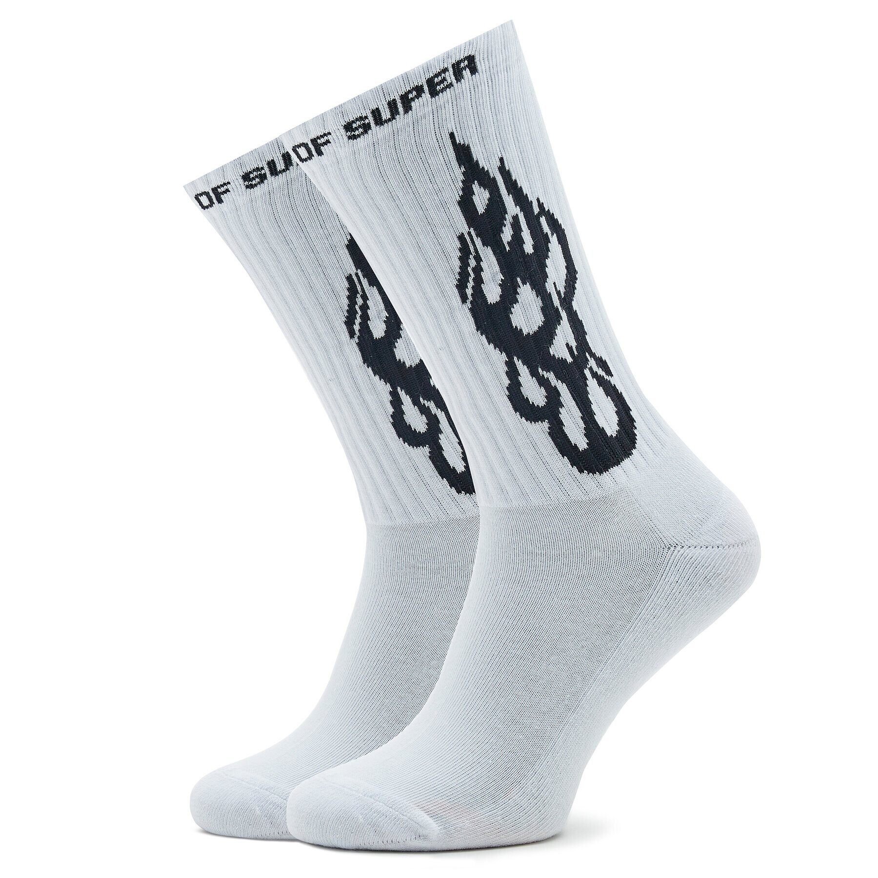 Vision Of Super Дълги чорапи unisex VSA00787CZ Бял - Pepit.bg