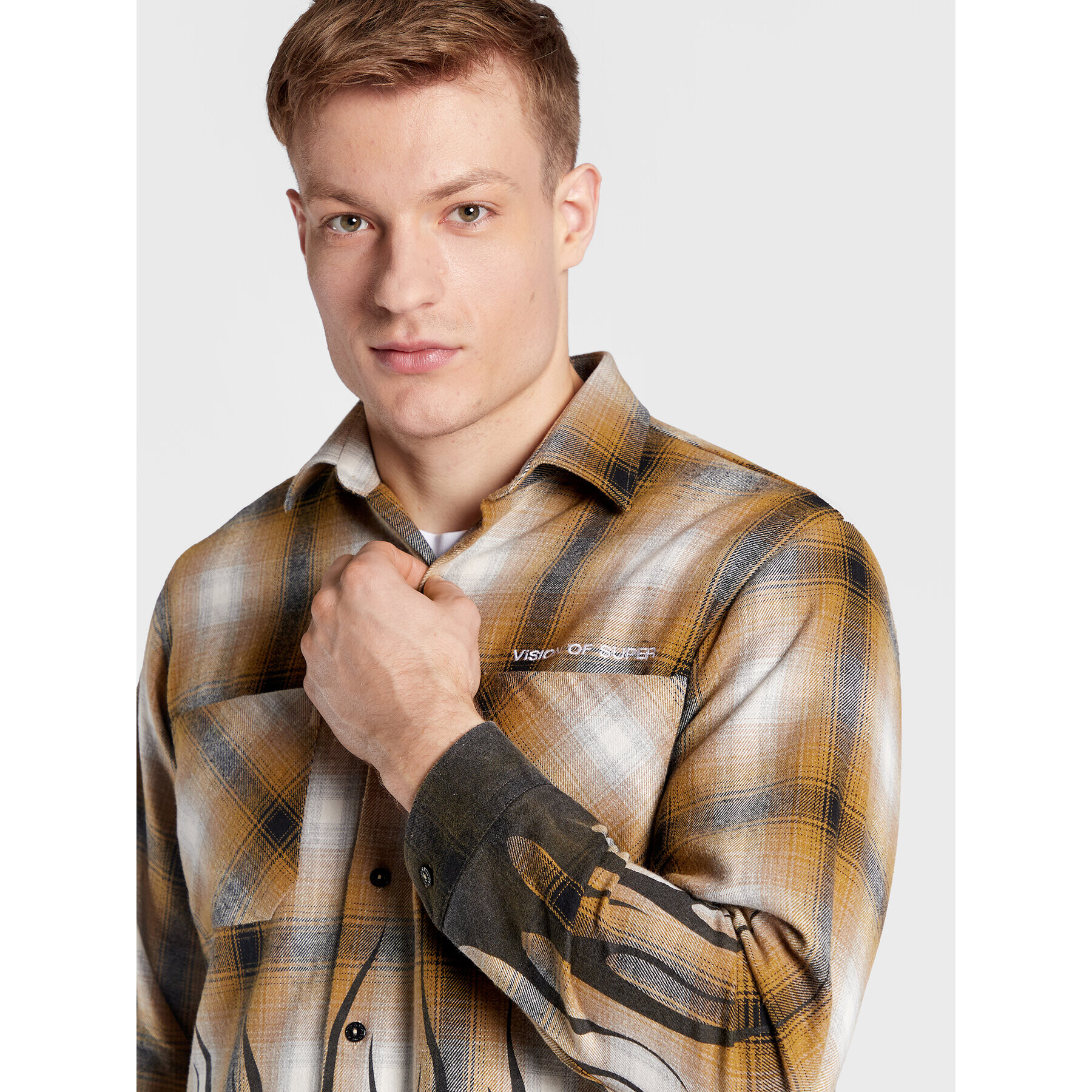 Vision Of Super Риза VS00340 Цветен Regular Fit - Pepit.bg