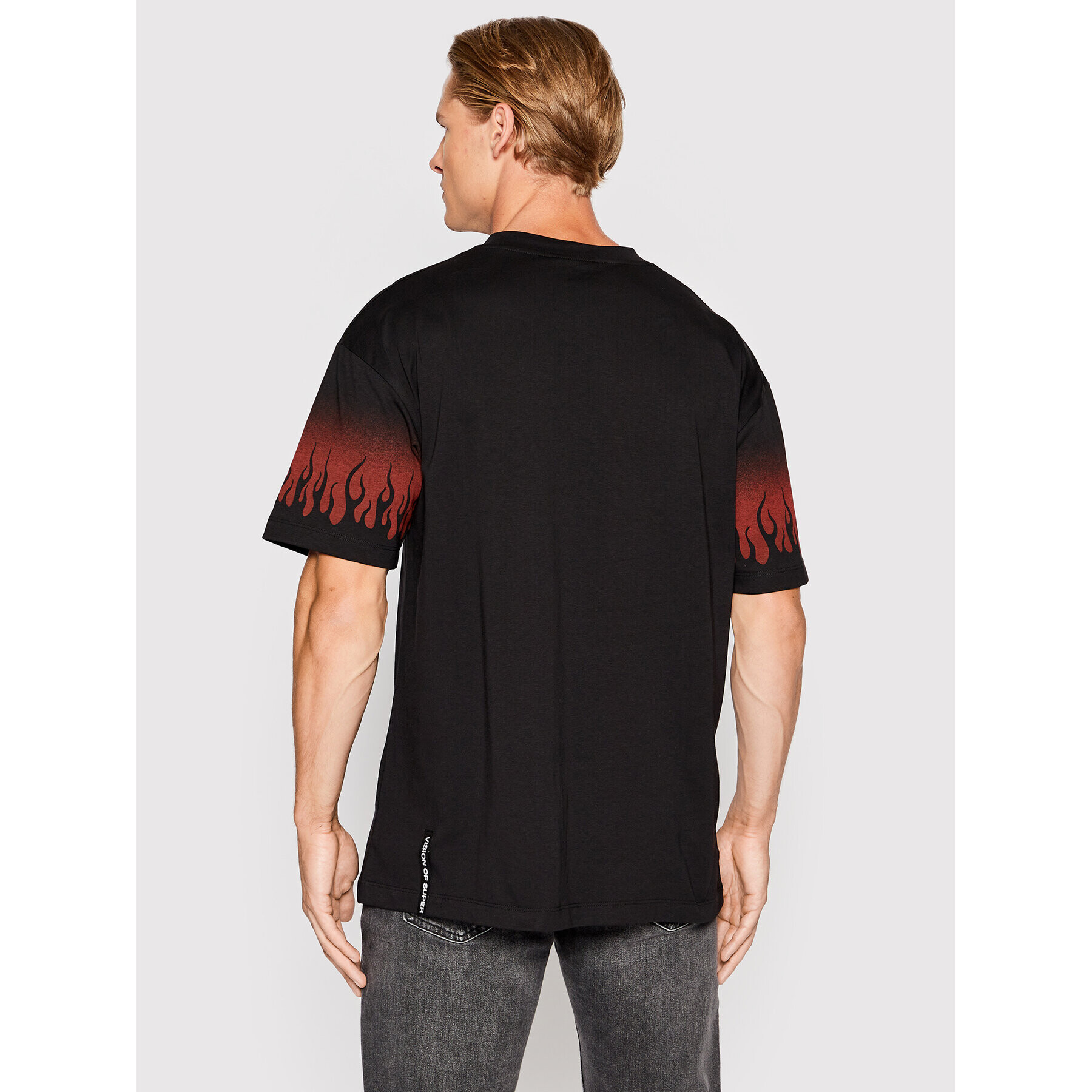 Vision Of Super Тишърт VS00309 Черен Regular Fit - Pepit.bg