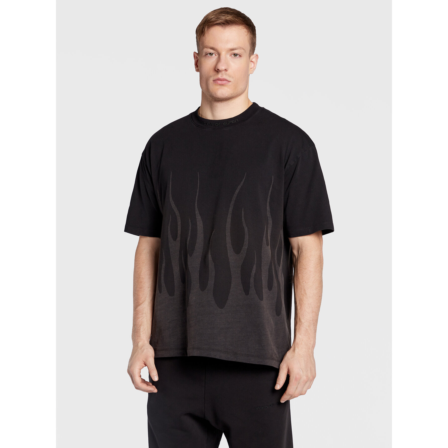 Vision Of Super Тишърт VS00325 Черен Regular Fit - Pepit.bg