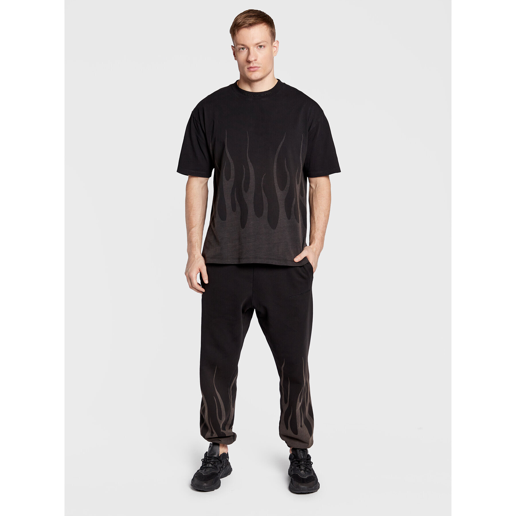 Vision Of Super Тишърт VS00325 Черен Regular Fit - Pepit.bg