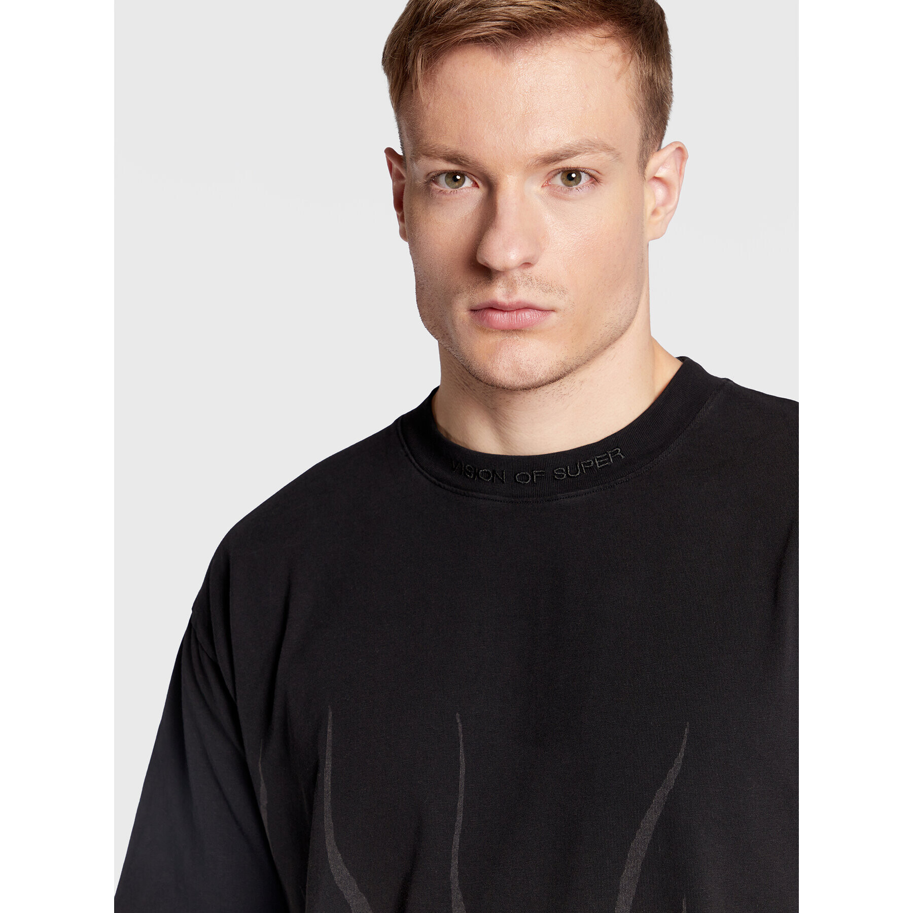 Vision Of Super Тишърт VS00325 Черен Regular Fit - Pepit.bg